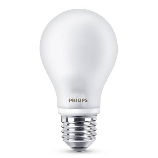 Philips E27 7W 840 A60 lampadina LED satinato