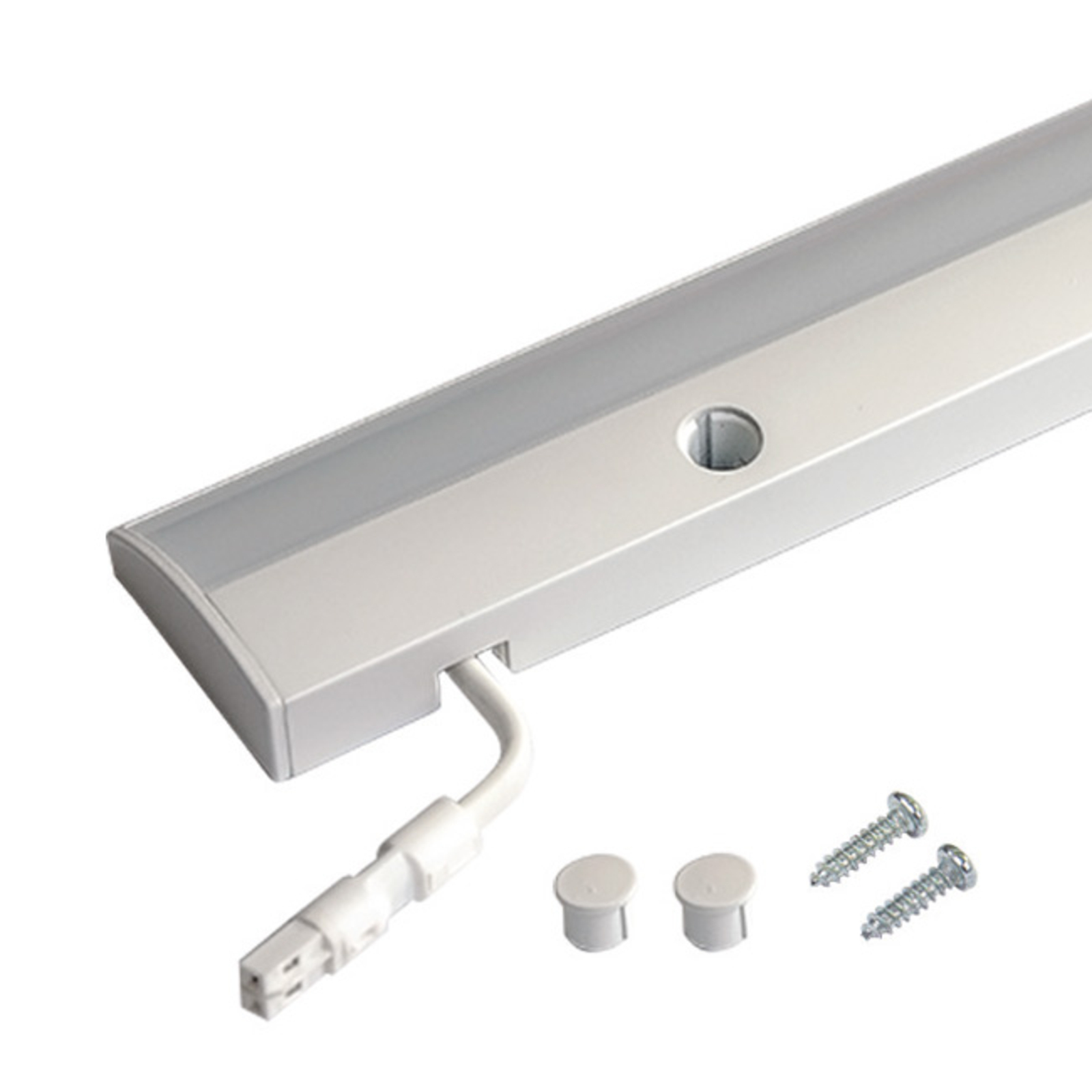 HERA Dynamic ModuLite F under-cabinet lamp white 60 cm, for Kitchen, aluminium, plastic, 10 W, energy efficiency: A+, L: 60 cm, H: 1.5 cm