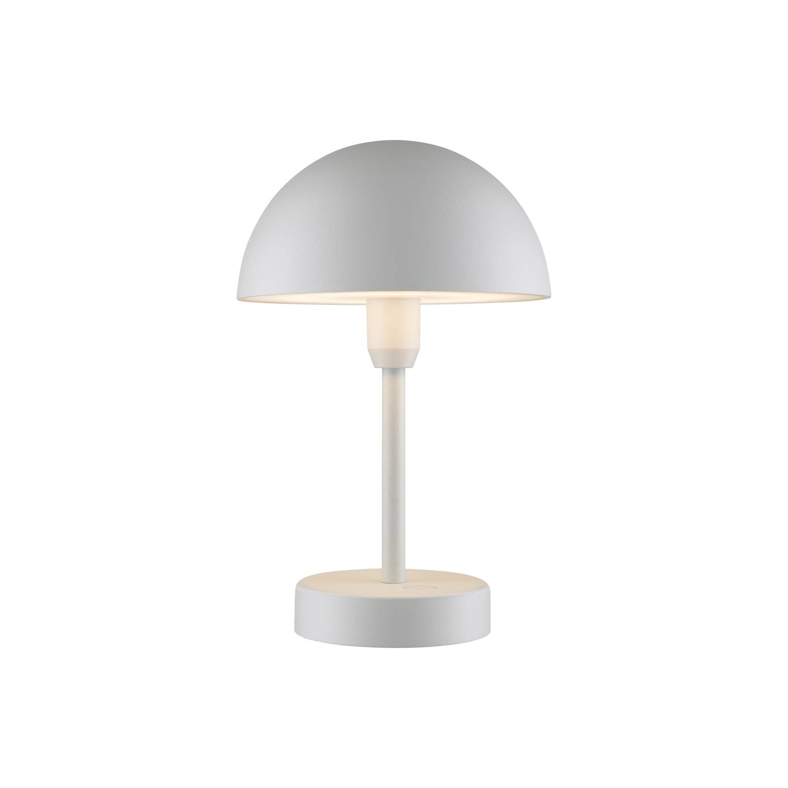 LED-Akku-Tischleuchte Ellen To-Go, weiß, Aluminium