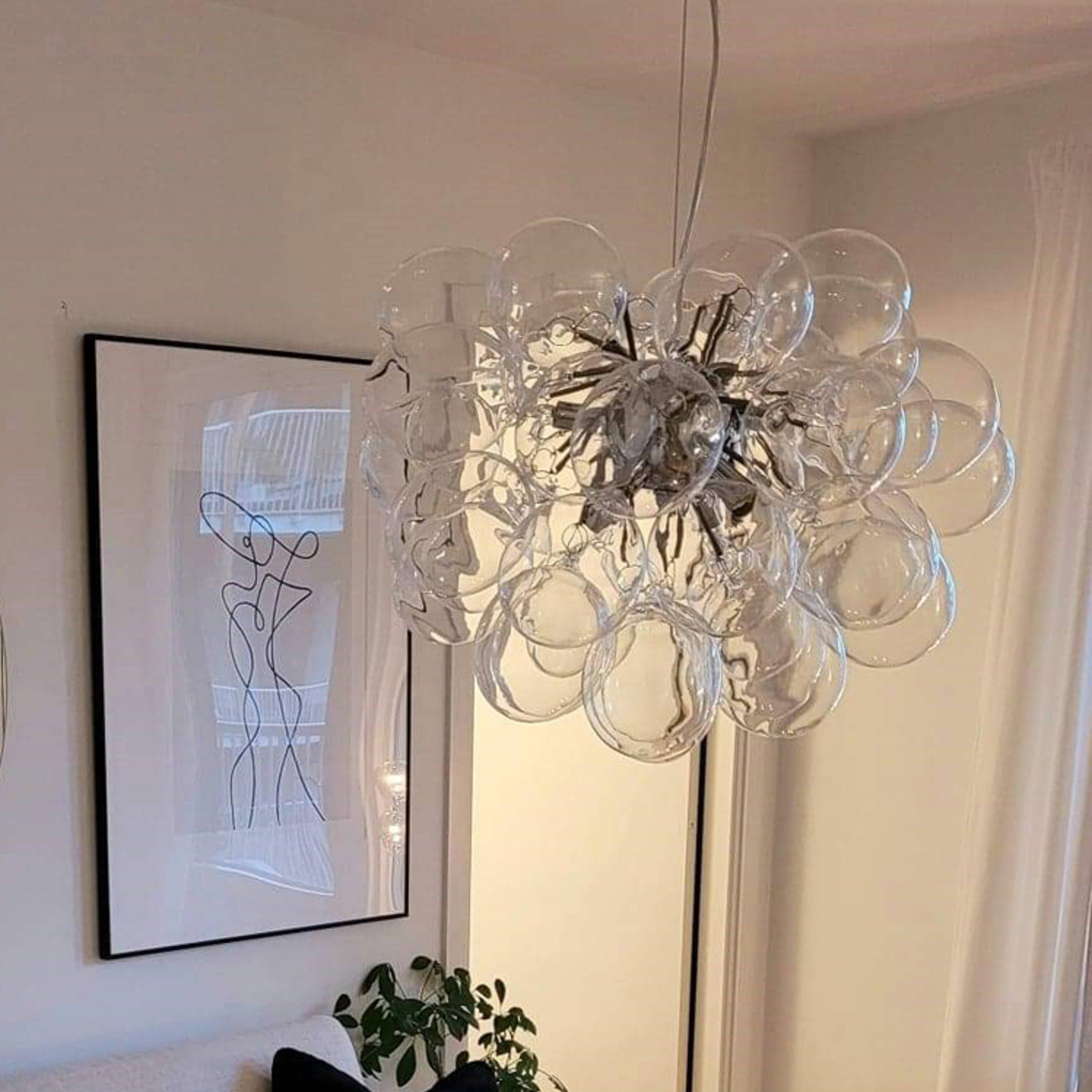 By Rydéns Gross Grande hanglamp, 62 cm, helder