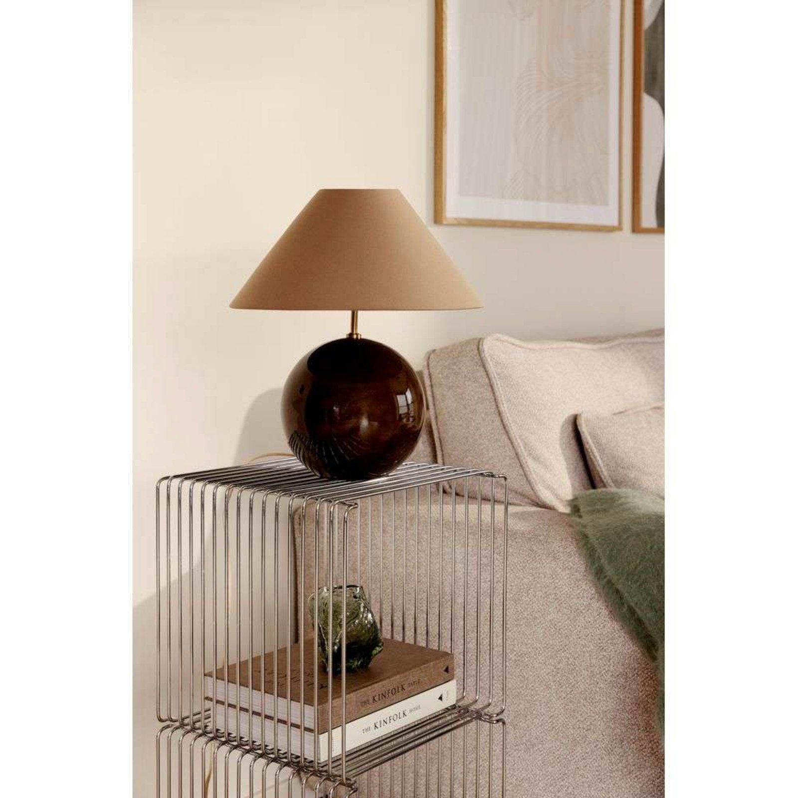 Iris 35 Stalinis Šviestuvas Mocha - Globen Lighting Iris 35 Stalinis Šviestuvas Mocha - Globen Lighting