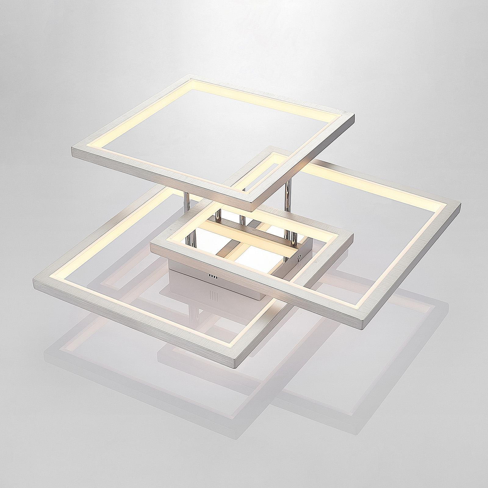 UDGÅET - Avilara LED Stropna lampa 70x70 Alu - Lucande