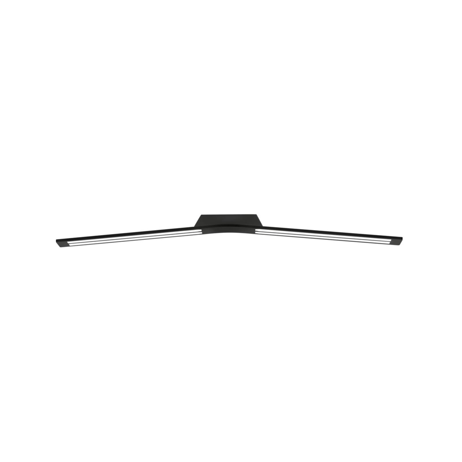 Stilnovo plafonnier LED Lama 3 000 K noir