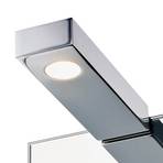 Flat 2 LED wall and mirror light, chrome