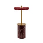 Asteria Move Portable Lámpara de Sobremesa Mini Red Marble - UMAGE