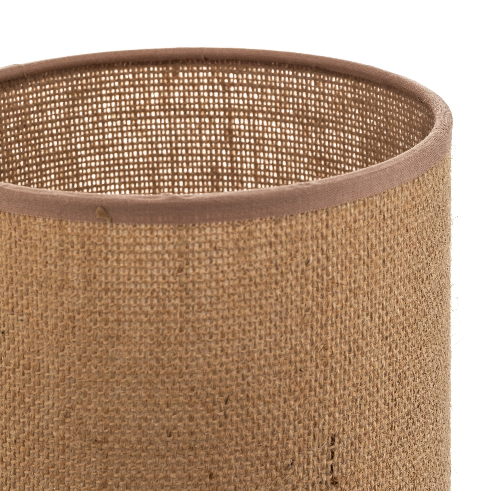 Roller lampshade, light brown Ø 15cm height 15 cm