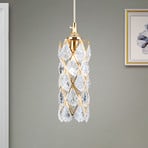 Charlene Hanging Light Gold-Plated with Crystals