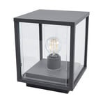 Annalea Outdoor Garden Lamp H20 Dark Grey/Clear - Lucande