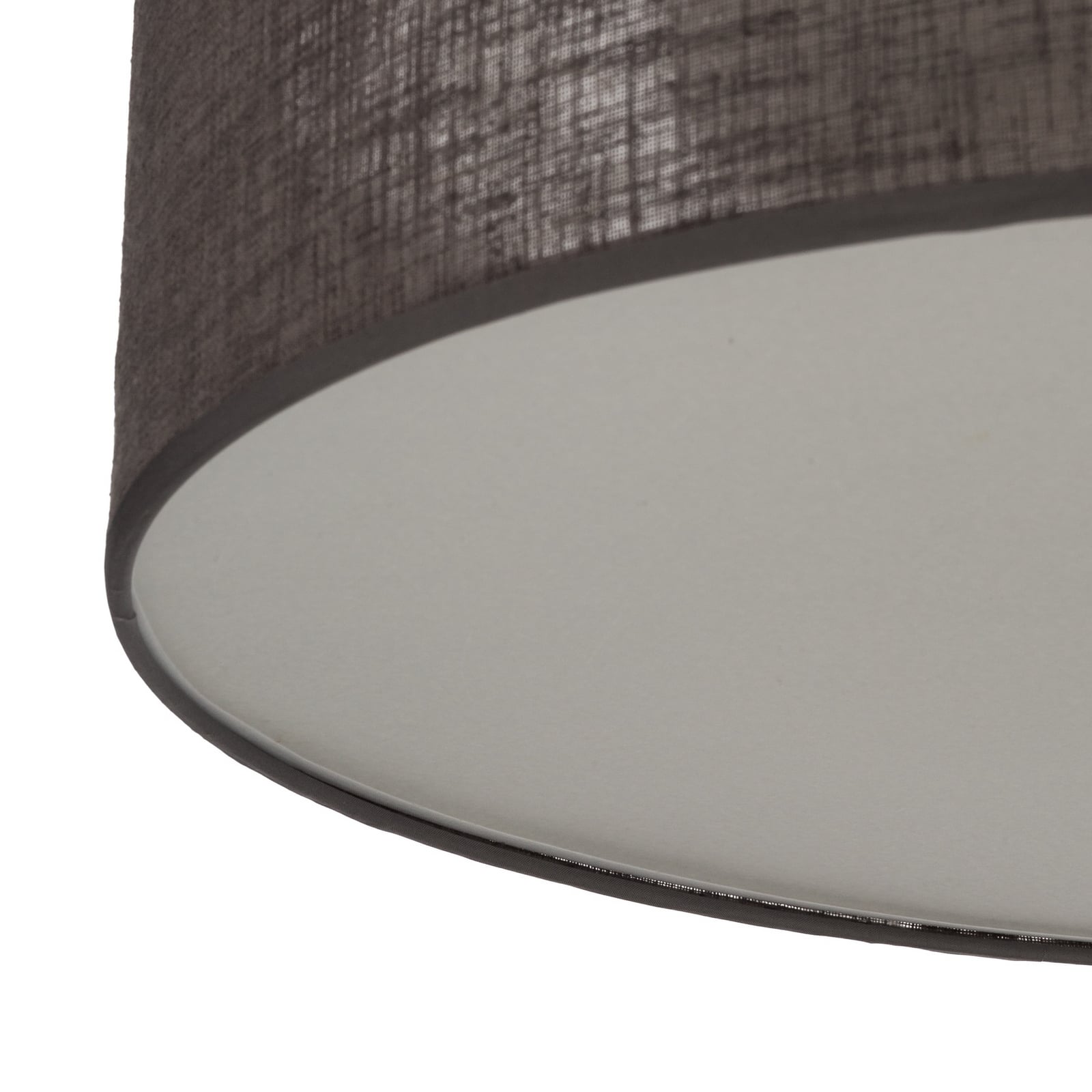 Deckenlampe Marshall, grau, Rattan, Ø 50 cm, E27 Deckenlampe Marshall, grau, Rattan, Ø 50 cm, E27