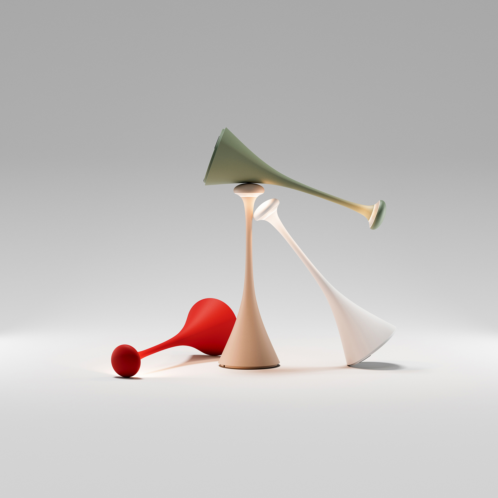 LECHUZA OJO Plantenbak Vuurrood Met Bewateringssysteem - Playmobil Design