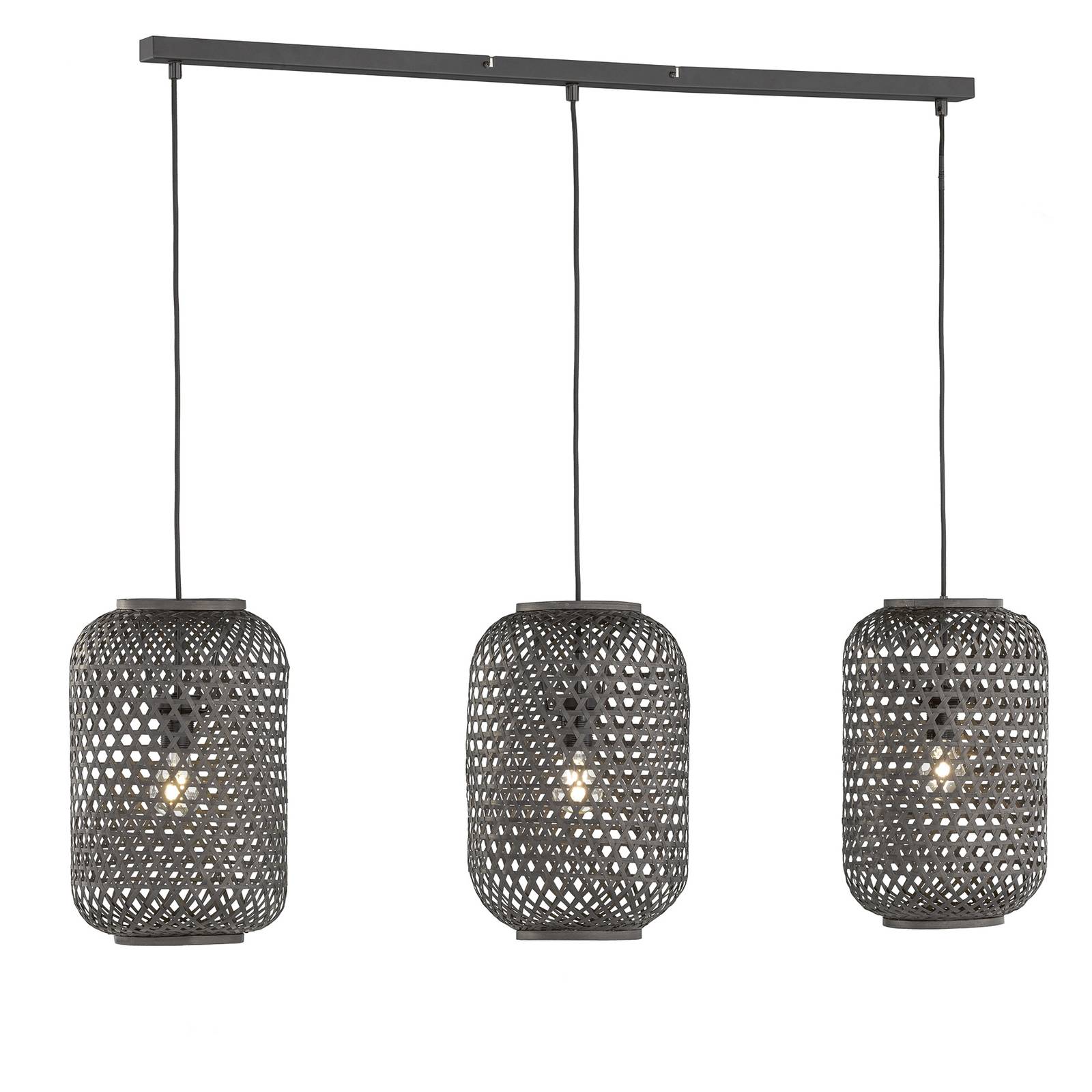 Schöner Wohnen Pendant Light - Living / Dining Room - Hanging Light - dimmable - Modern - Black