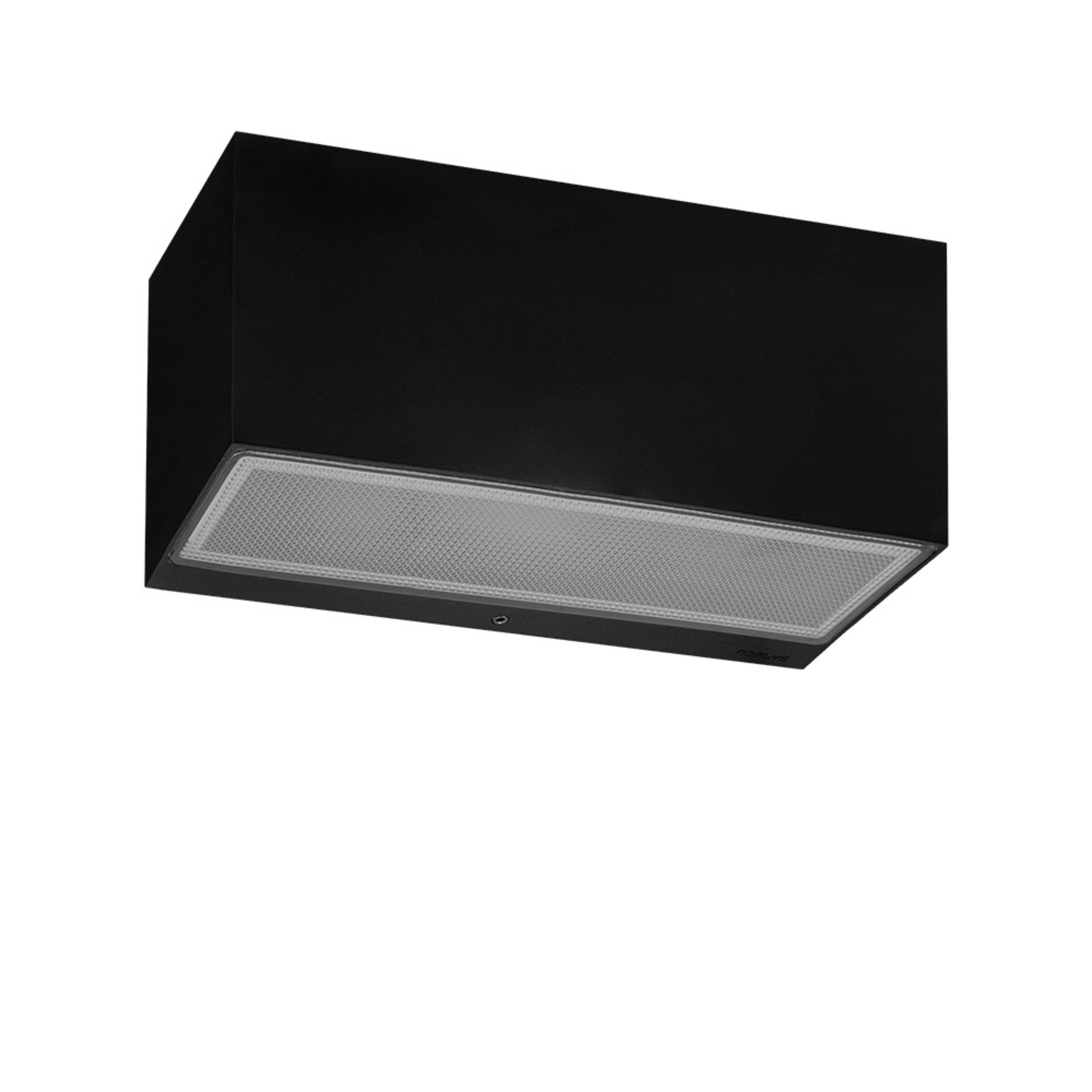 Asker Big Down Outdoor Wall Lamp Black - Norlys