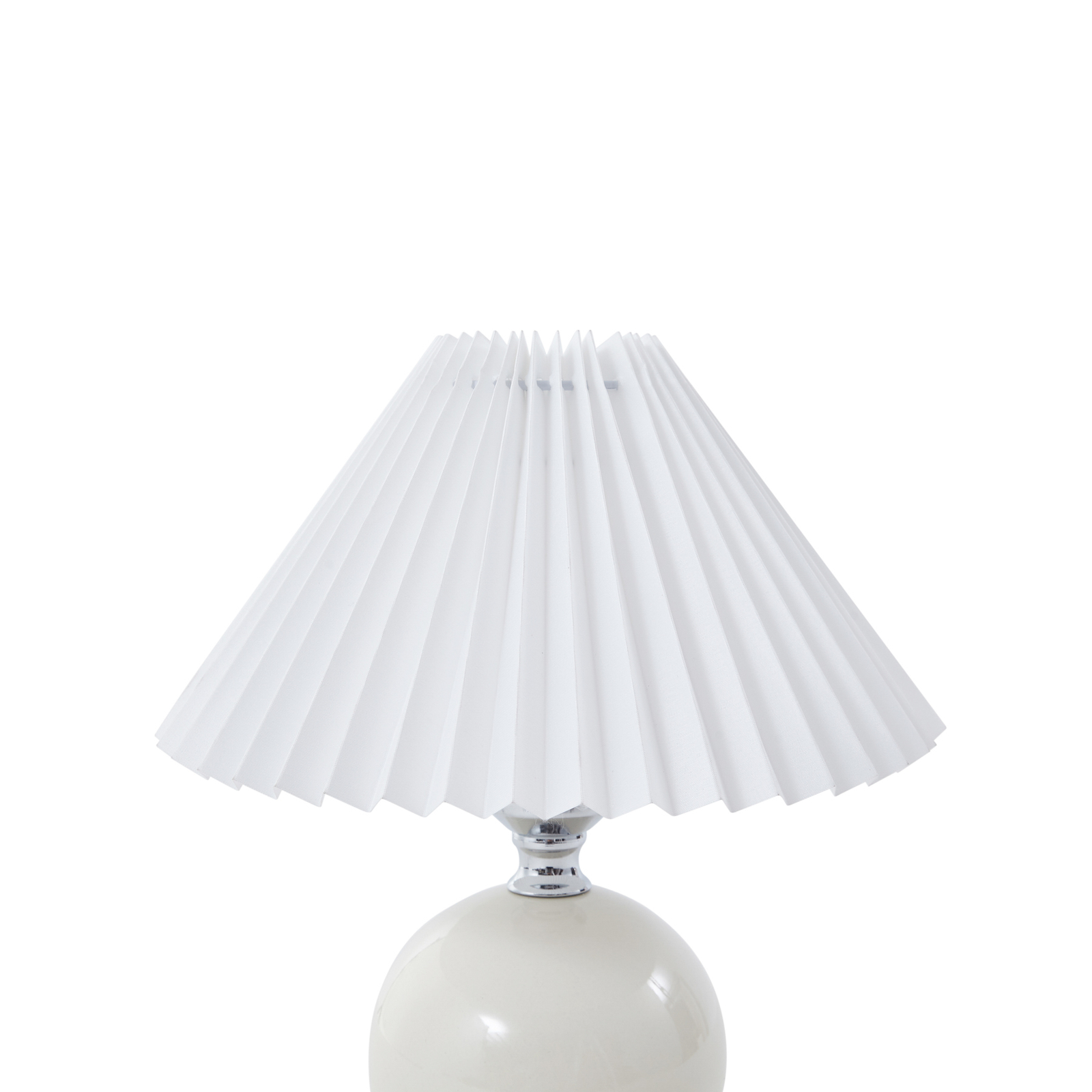 Lindby table lamp Kerimi, ceramic, cream