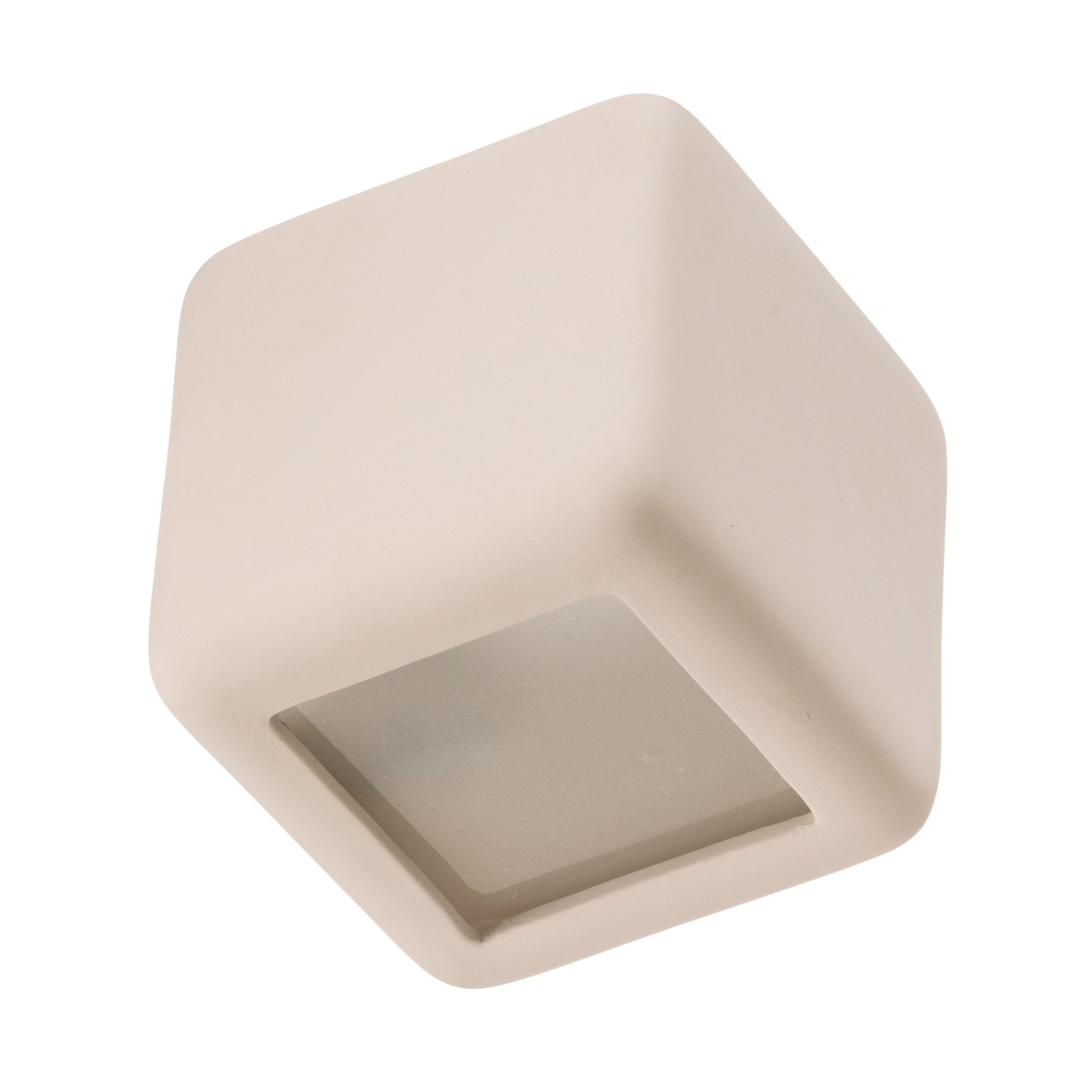 Applique Topo up/down di ceramica forma cubica