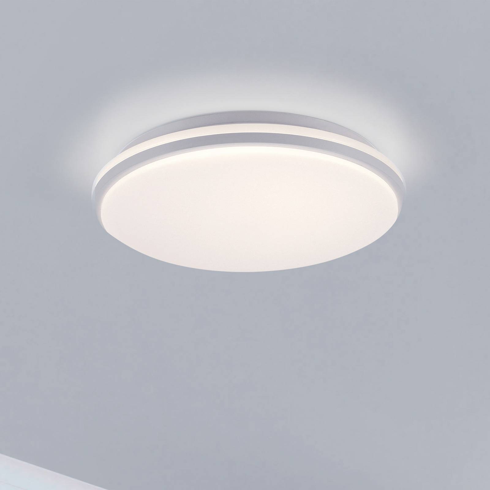 JUST LIGHT. Colin LED plafoniera, dimmer a 3 livelli,  34 cm