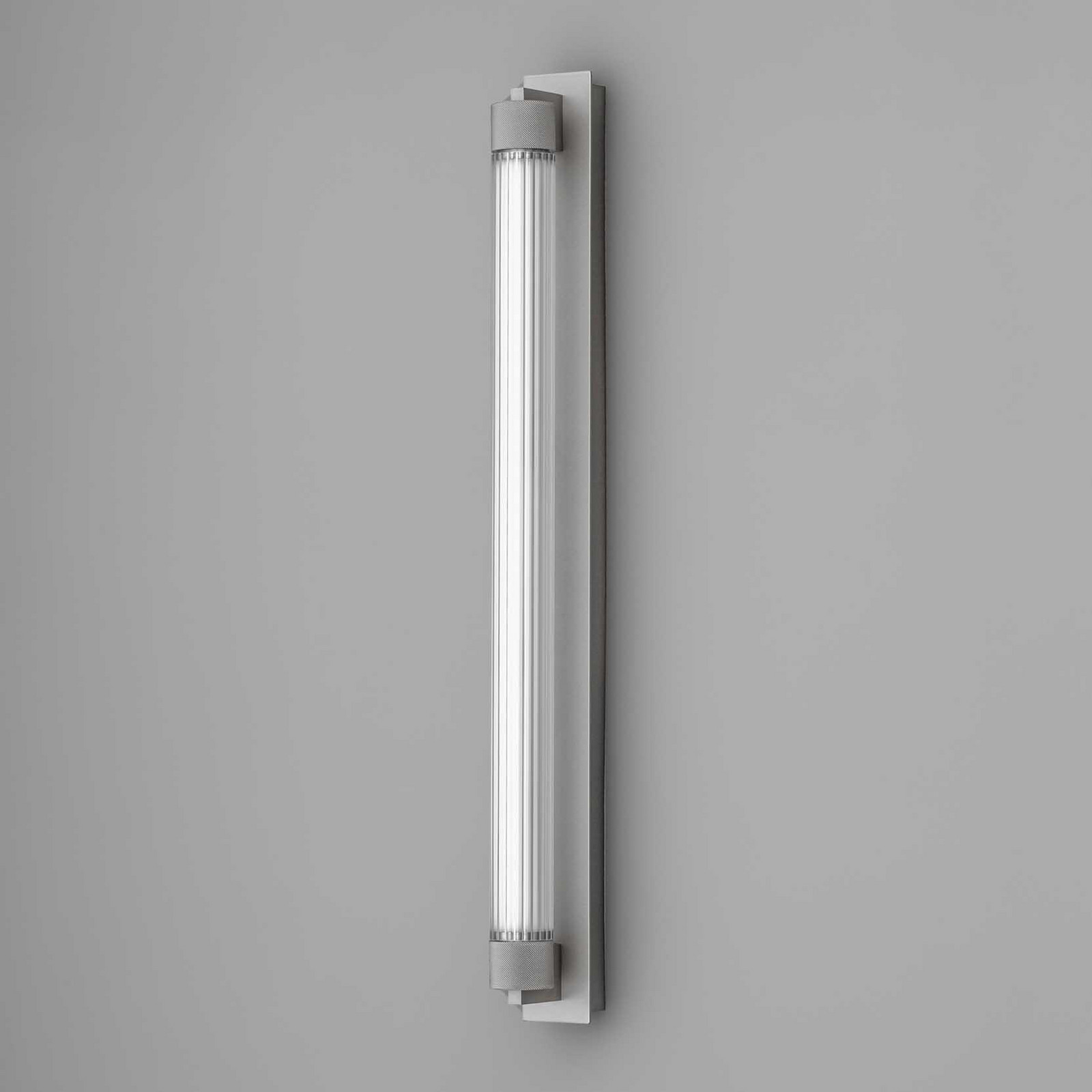 OLEV Aplică de perete CHARMER titan metal/sticlă 2.700 K IP44 - Baie