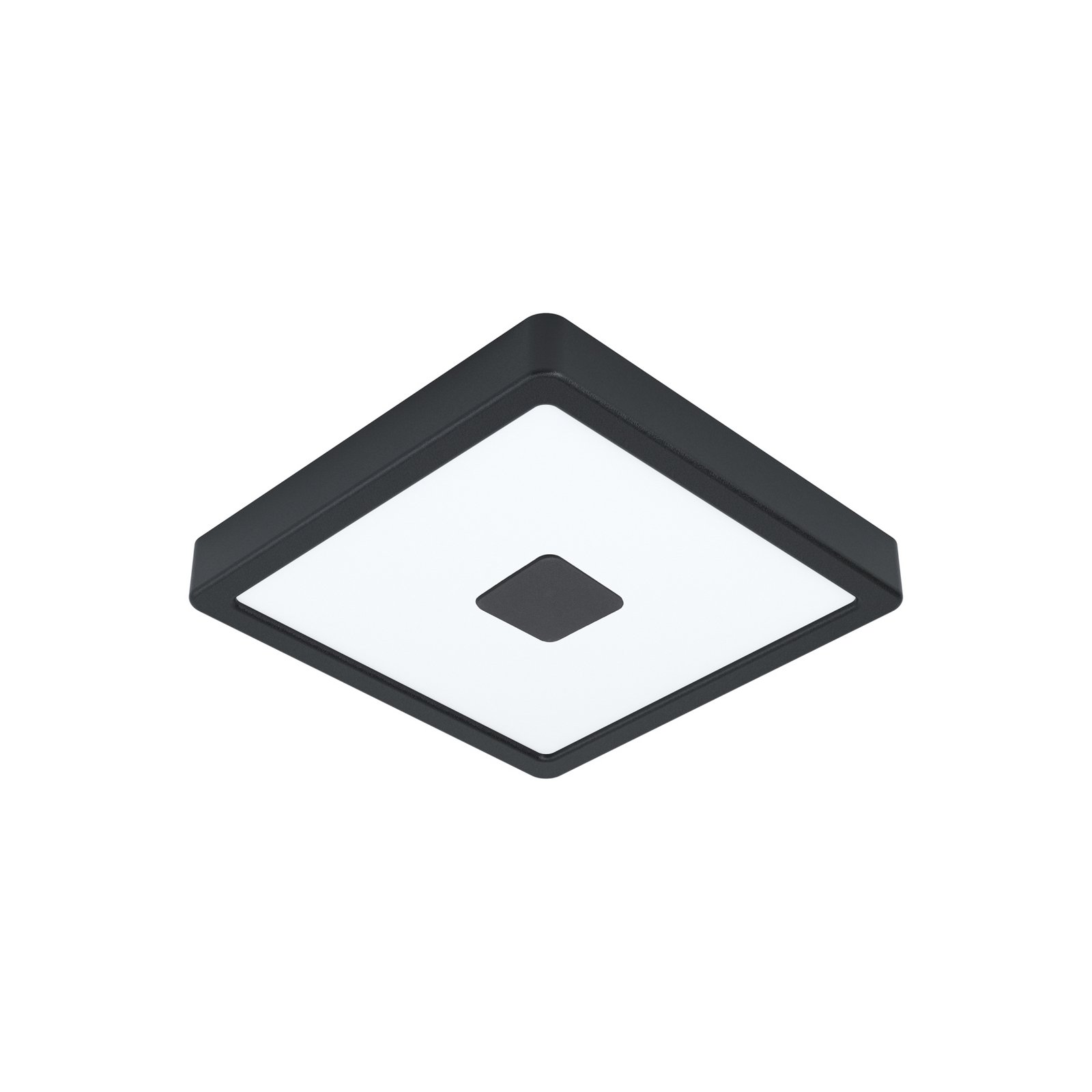 LED laevalgusti Iphias 2, 21x21 cm, must