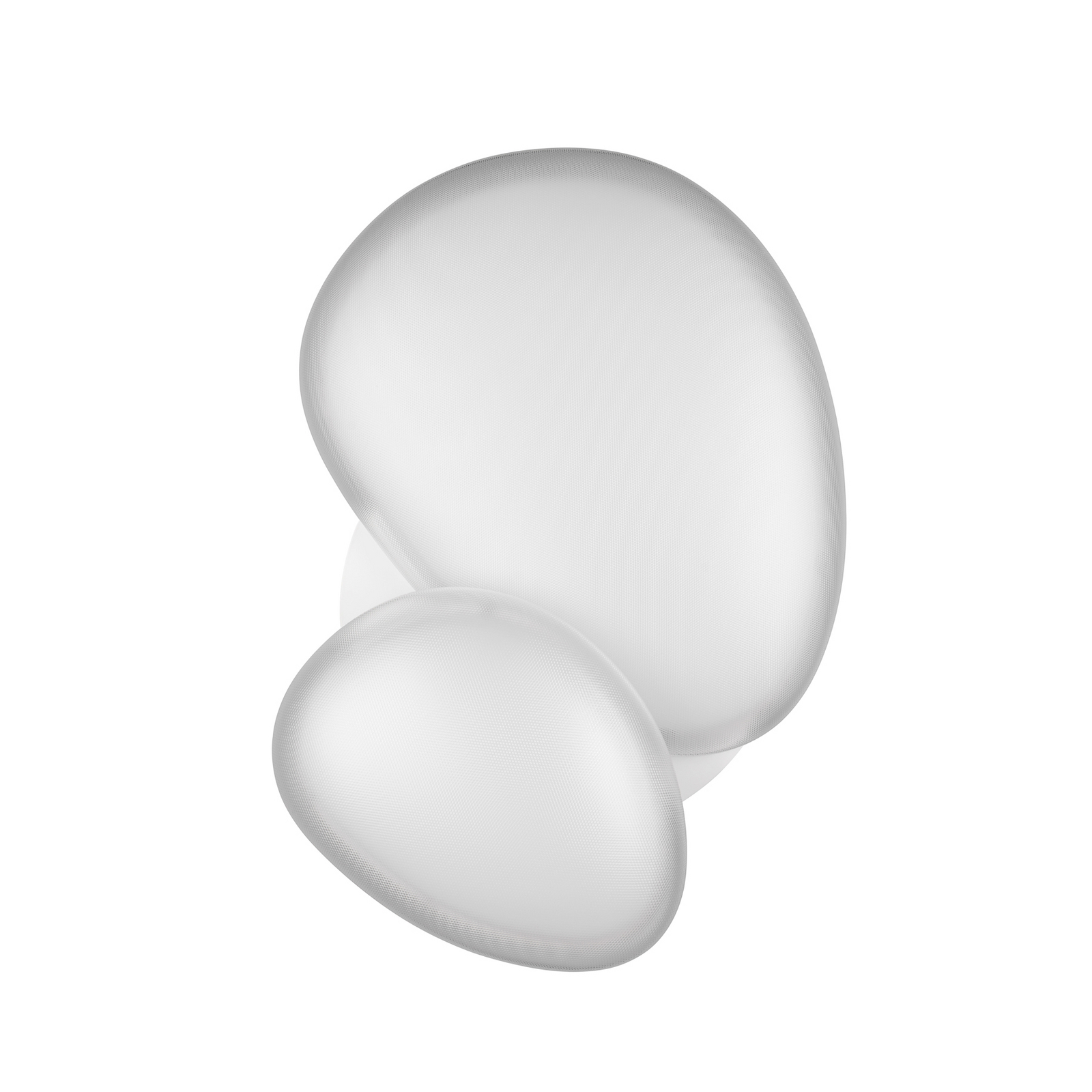 LED plafondlamp Ozera, lengte 67 cm, wit, kunststof, CCT, 2-lamps. LED plafondlamp Ozera, lengte 67 cm, wit, kunststof, CCT, 2-lamps.