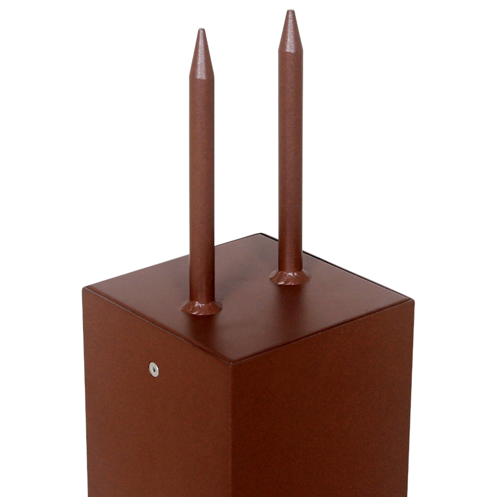 LED pedestal lamp Tradition Sensor Corten 40cm