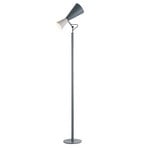 Nemo Parliament lampe sur pied, blanc/gris