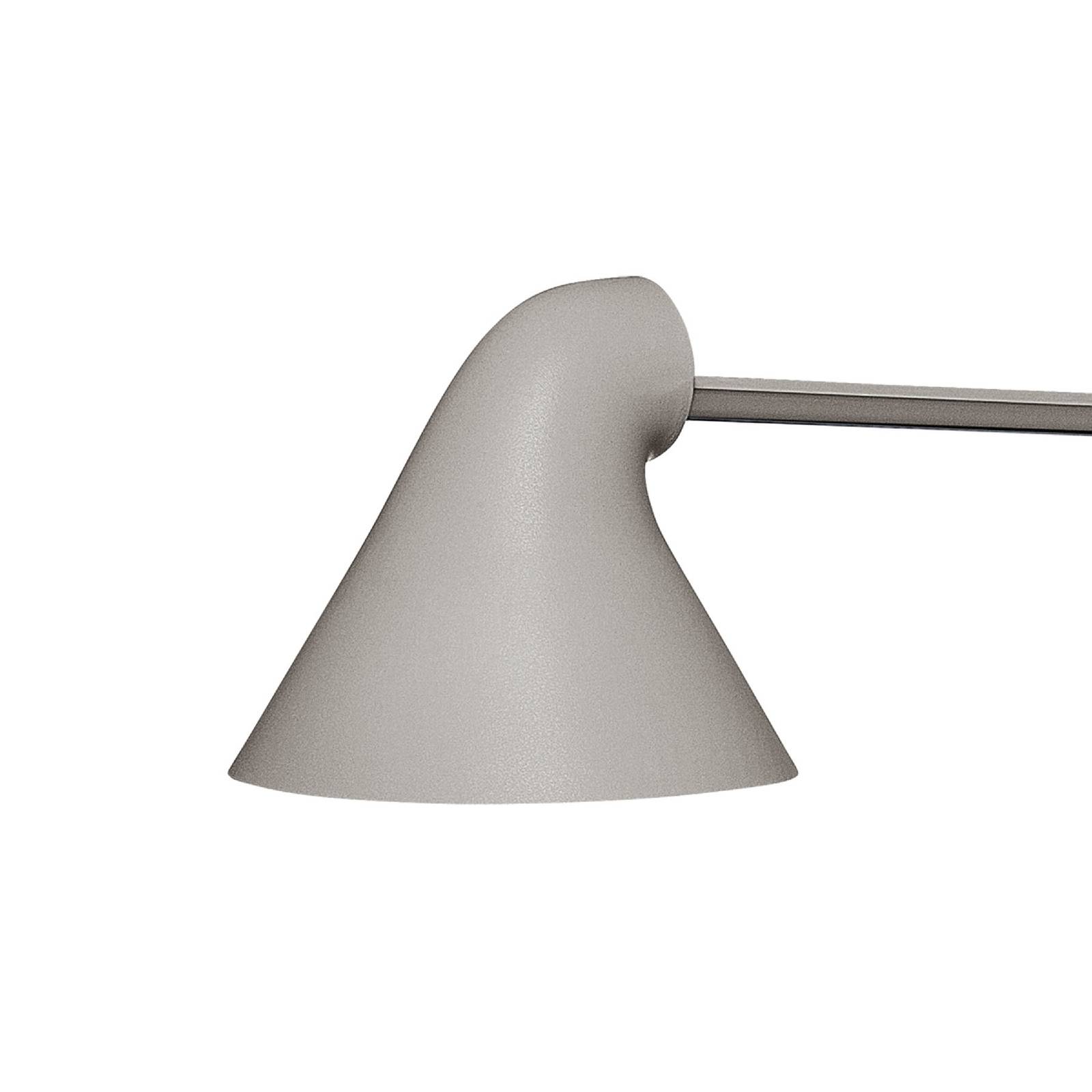 Louis Poulsen NJP lampa stołowa 2 700 K jasnoszary