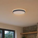 Lindby Smart LED-kattovalaisin Elmor Ø 39 cm harmaa RGB CCT