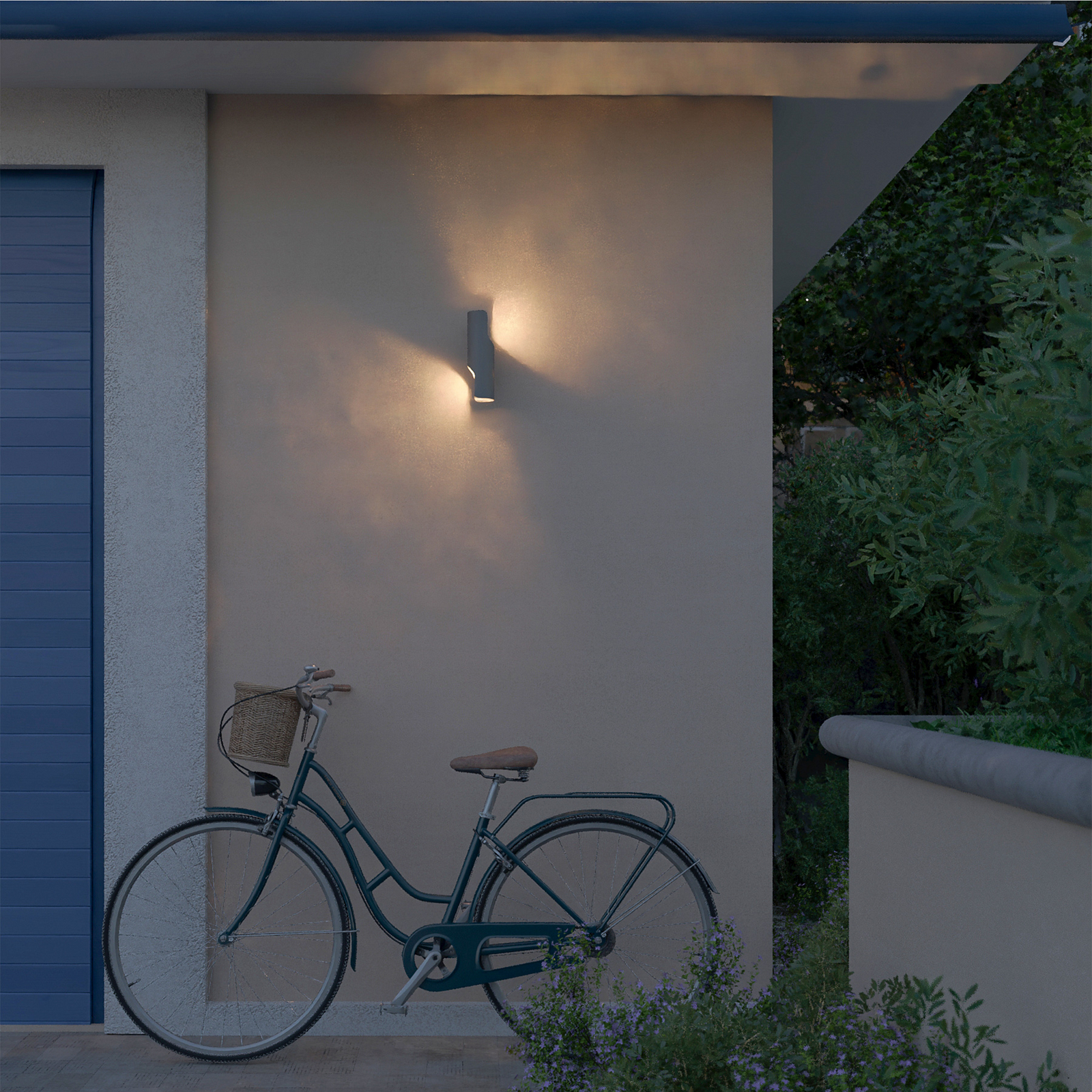 Philips Fira LED kültéri fali világítás, felfelé/lefelé irányuló, antracit, IP44