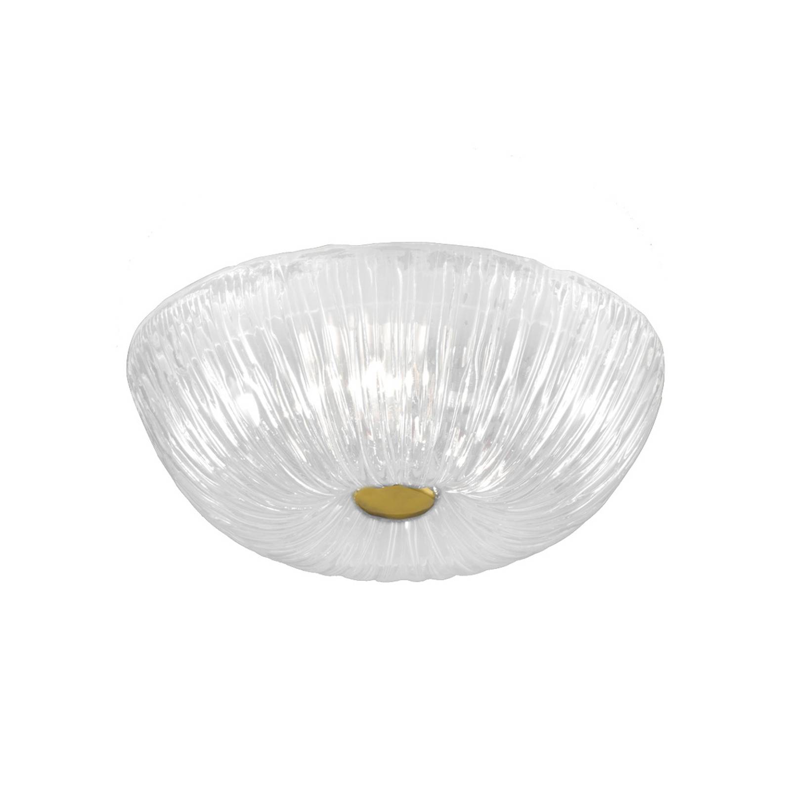 Lampa sufitowa Kolarz Murano Sagredo przezroczysta Ø 30 cm szkło Murano