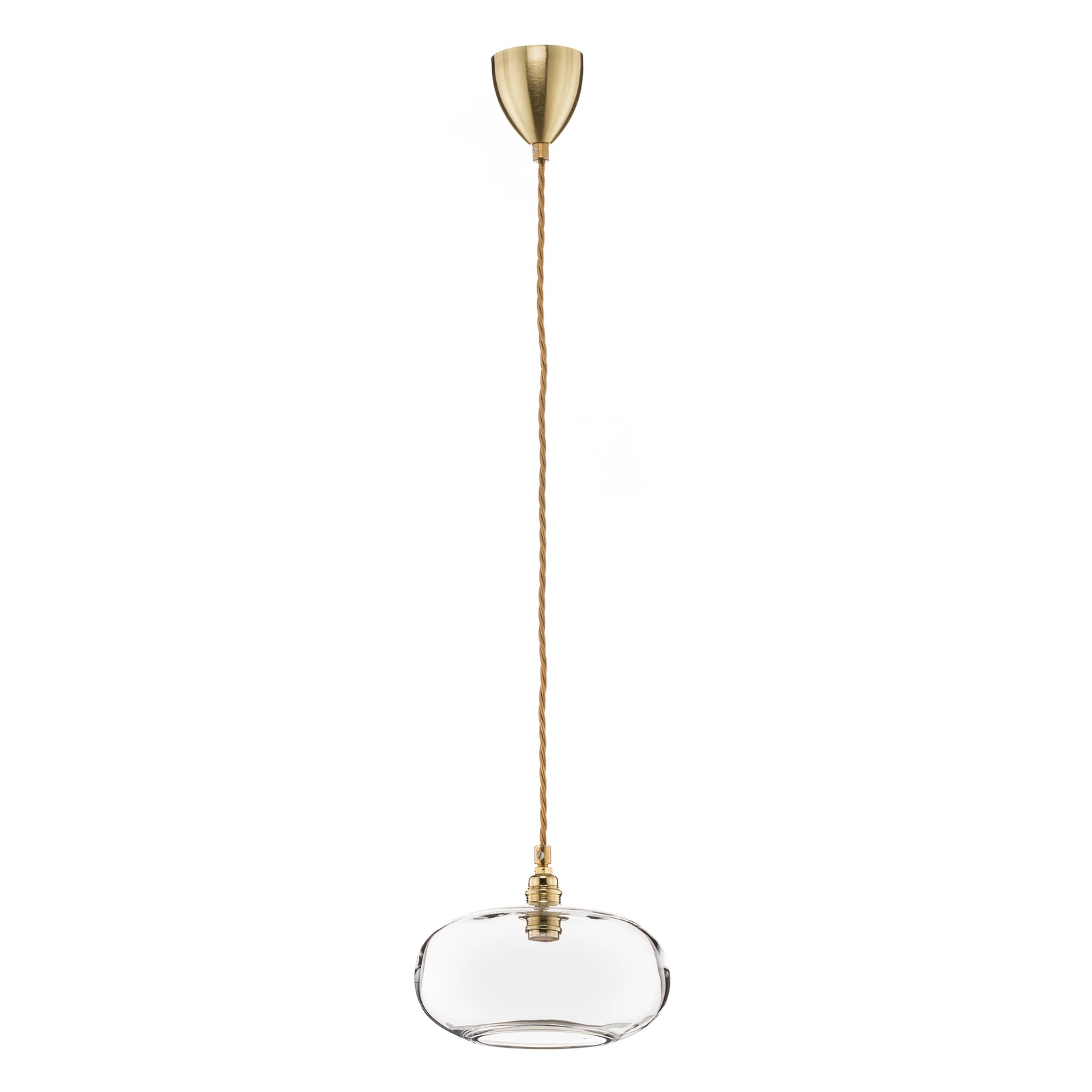 EBB & FLOW Horizon hanglamp transparant Ø 21 cm