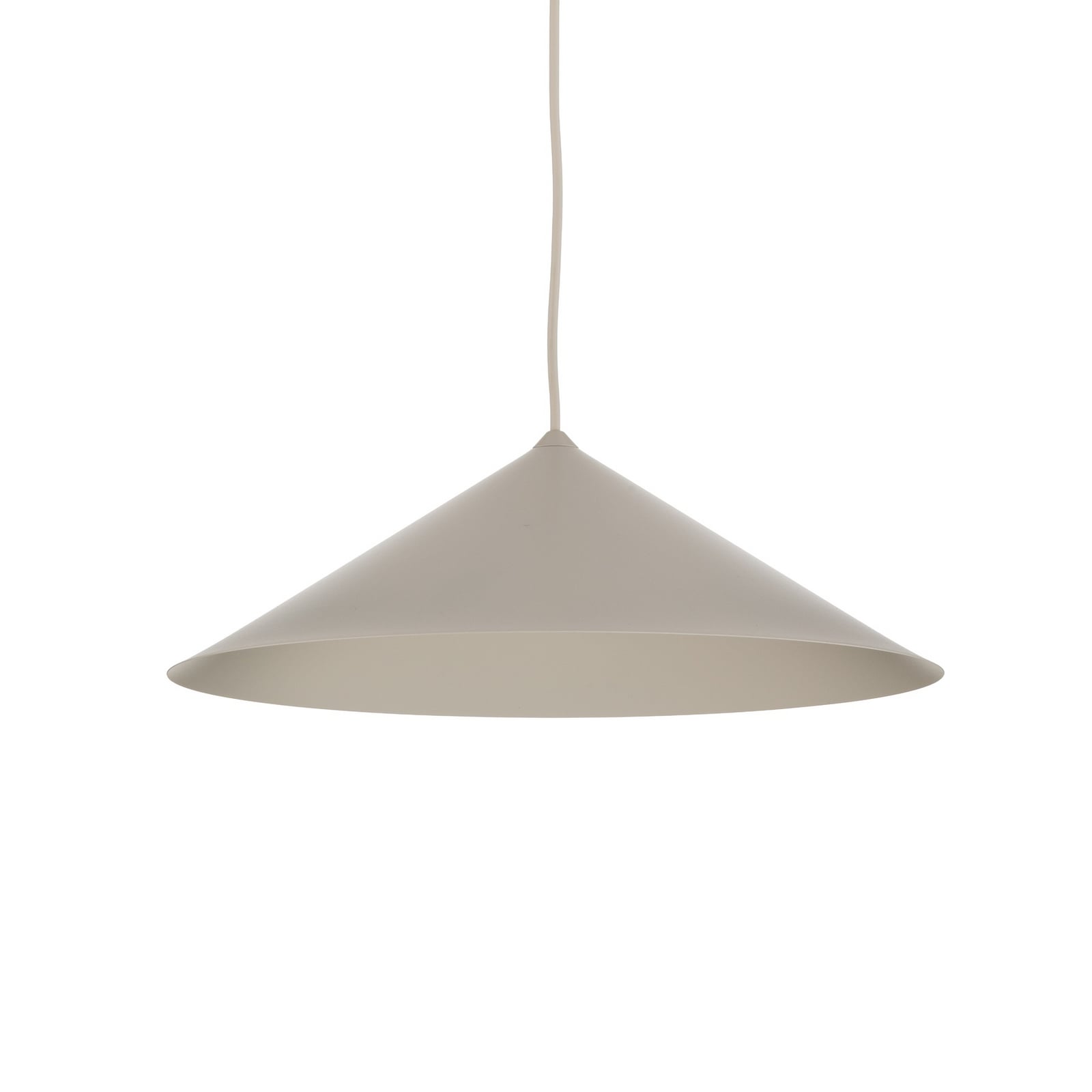 Żyrandol Lume L, kolor greige, metal, Ø 40 cm, GX53