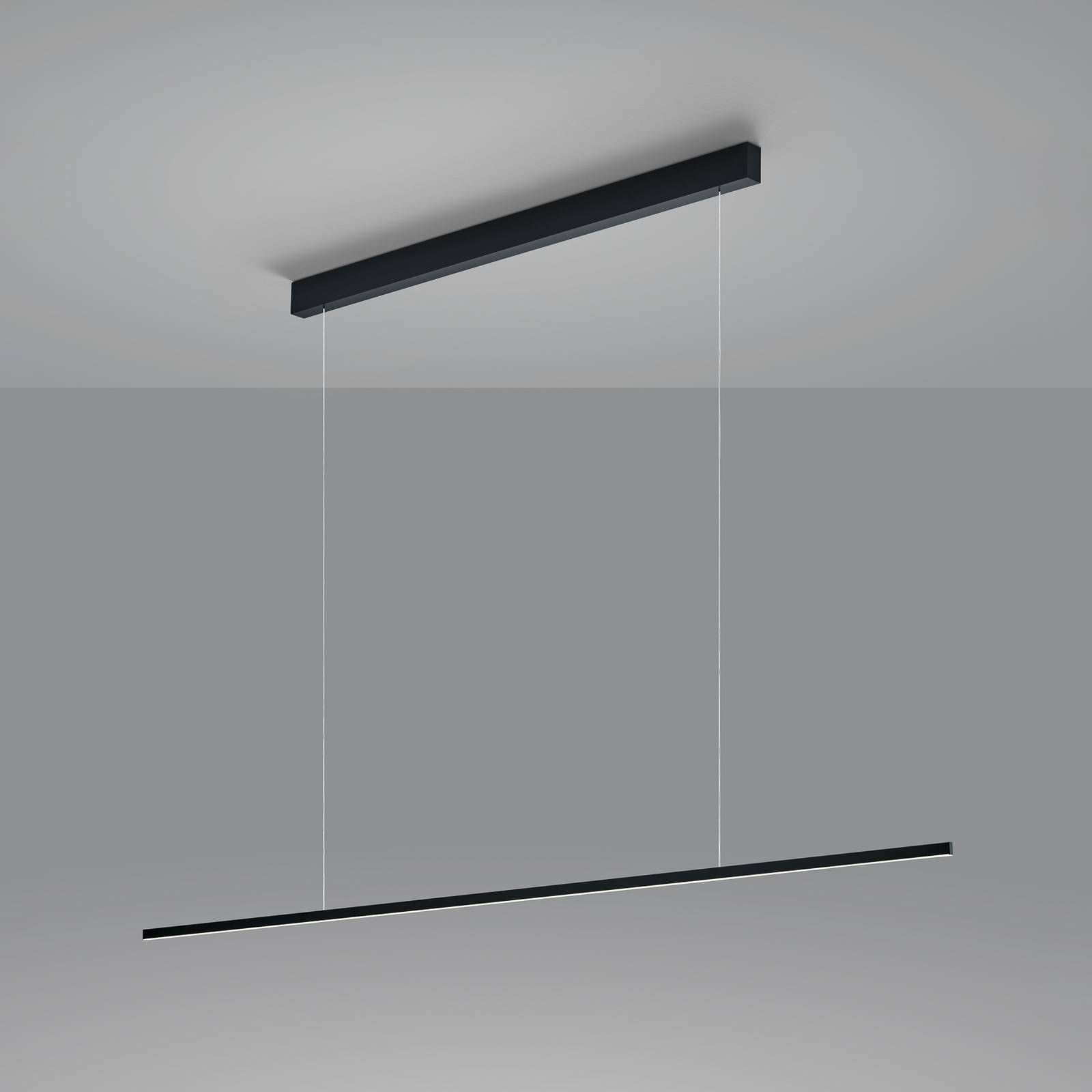 Helestra Loopy suspension LED, diffuseur acrylique
