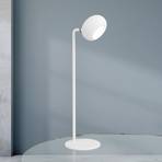 Kerby LED table lamp, white, height 40 cm, steel/aluminium, CCT