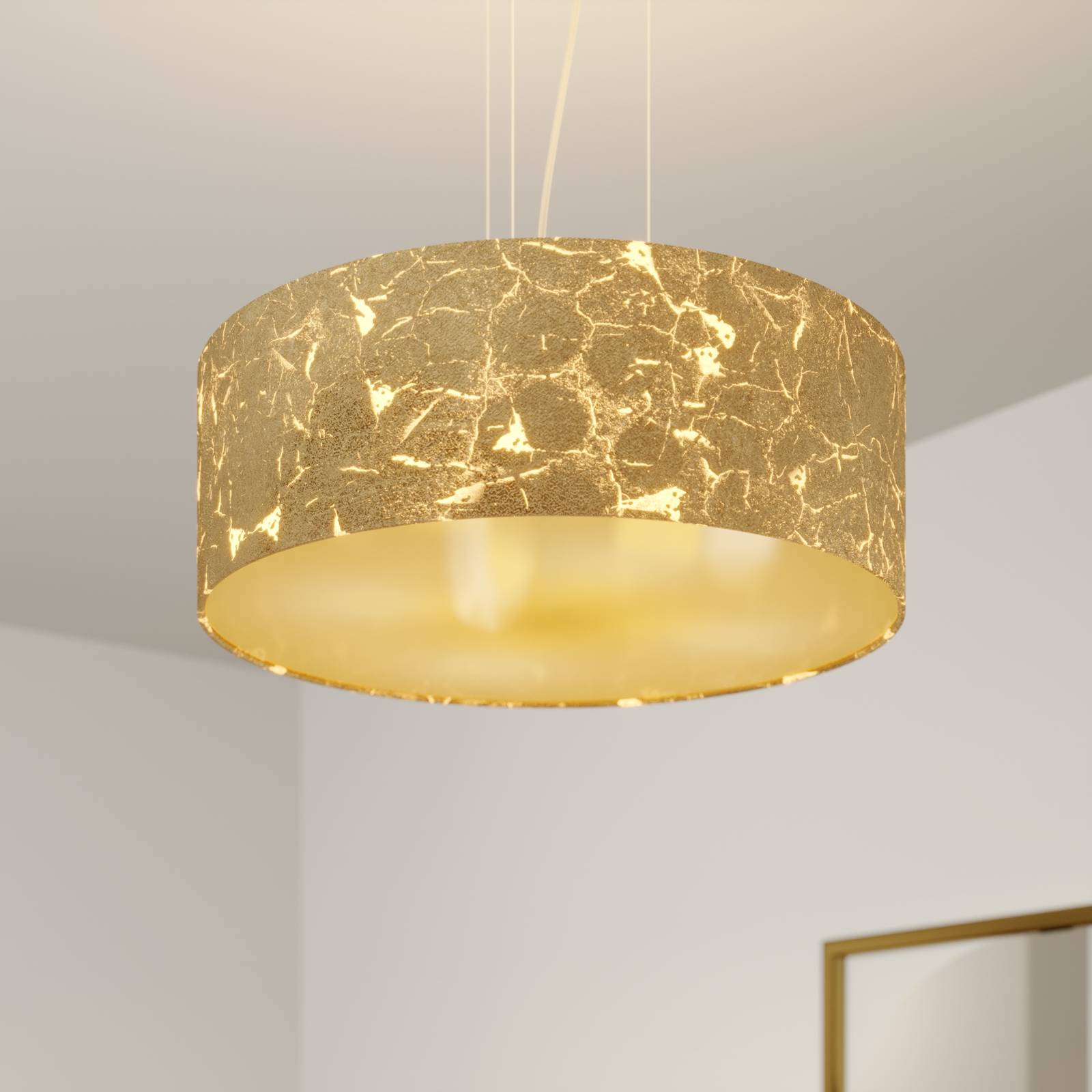 Quitani Suspension Aura or Ø 50 cm à 4 lampes