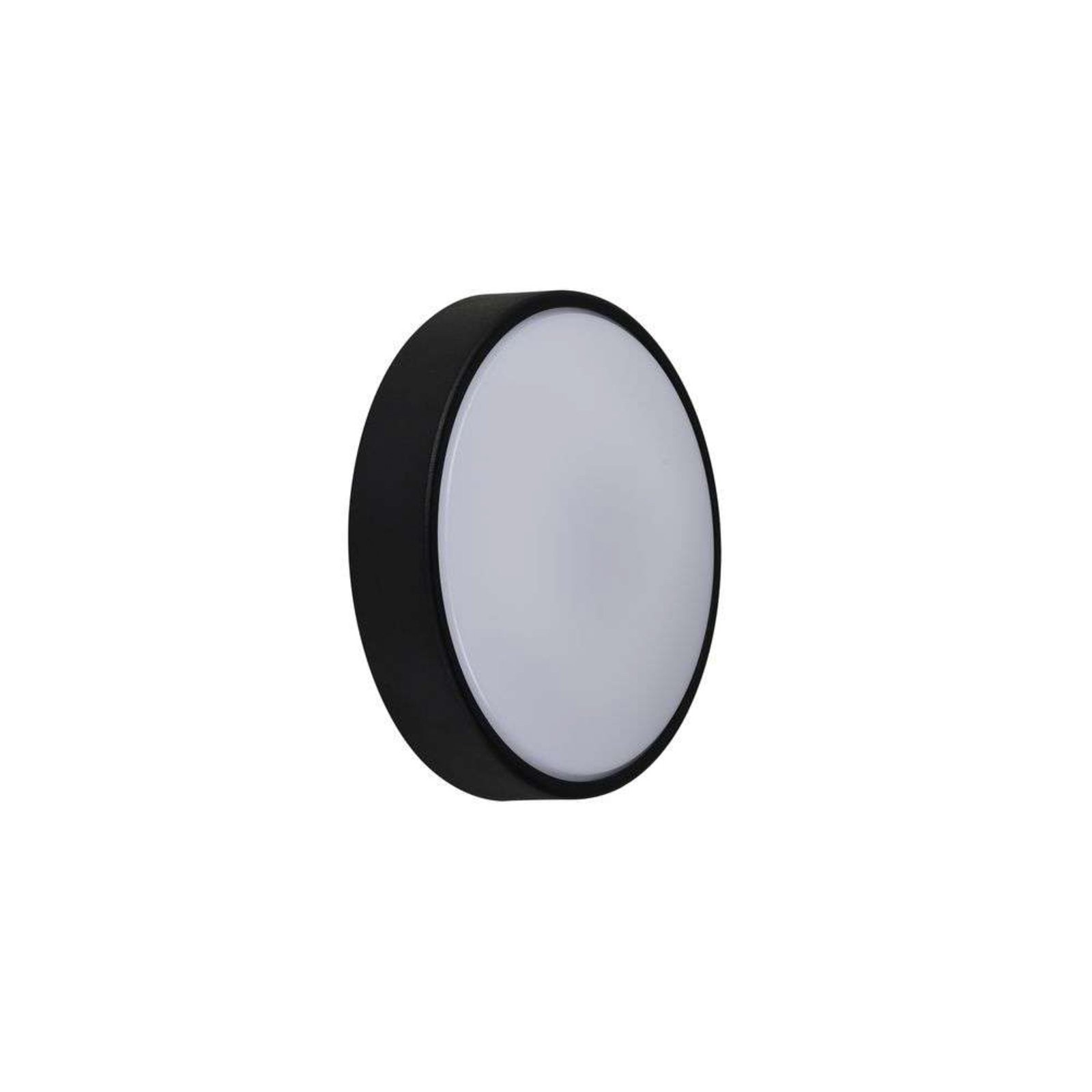 Oliver Round Aplique Exterior Black - Nordlux