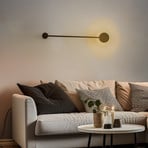 Vägglampa Orbit I 40, svart, 1 lampa