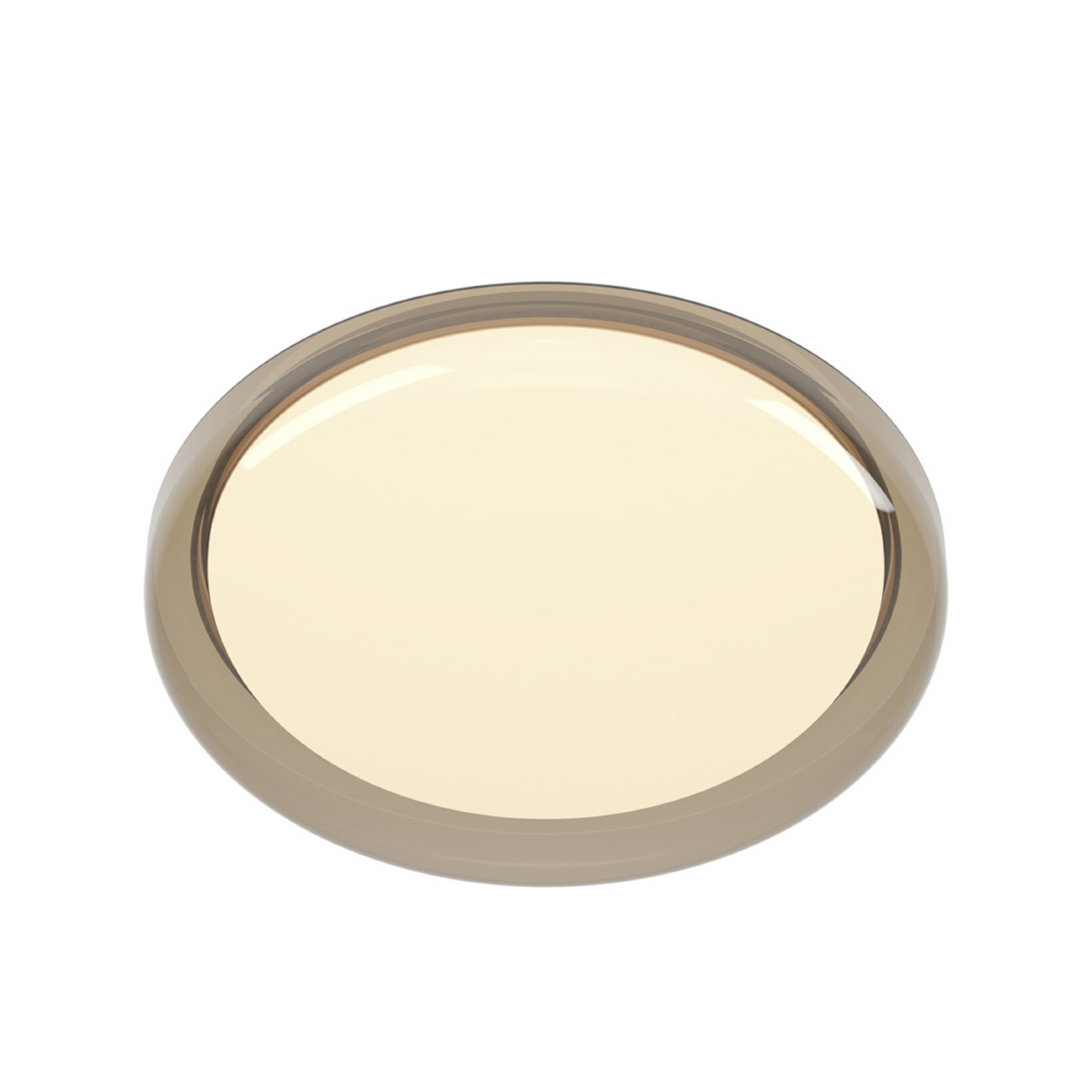 Plafón LED CONISTARINO de EGLO, marrón, Ø 40 cm, CCT