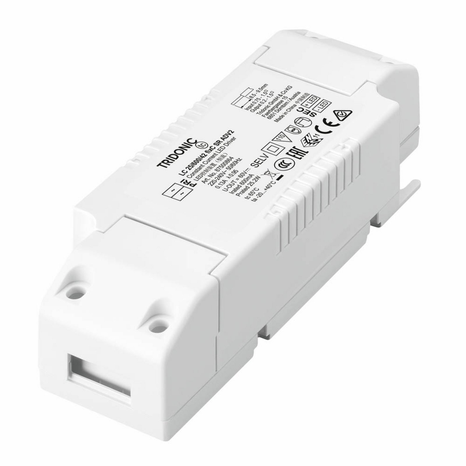 TRIDONIC LED driver LC fixC SR ADV2, M/MM