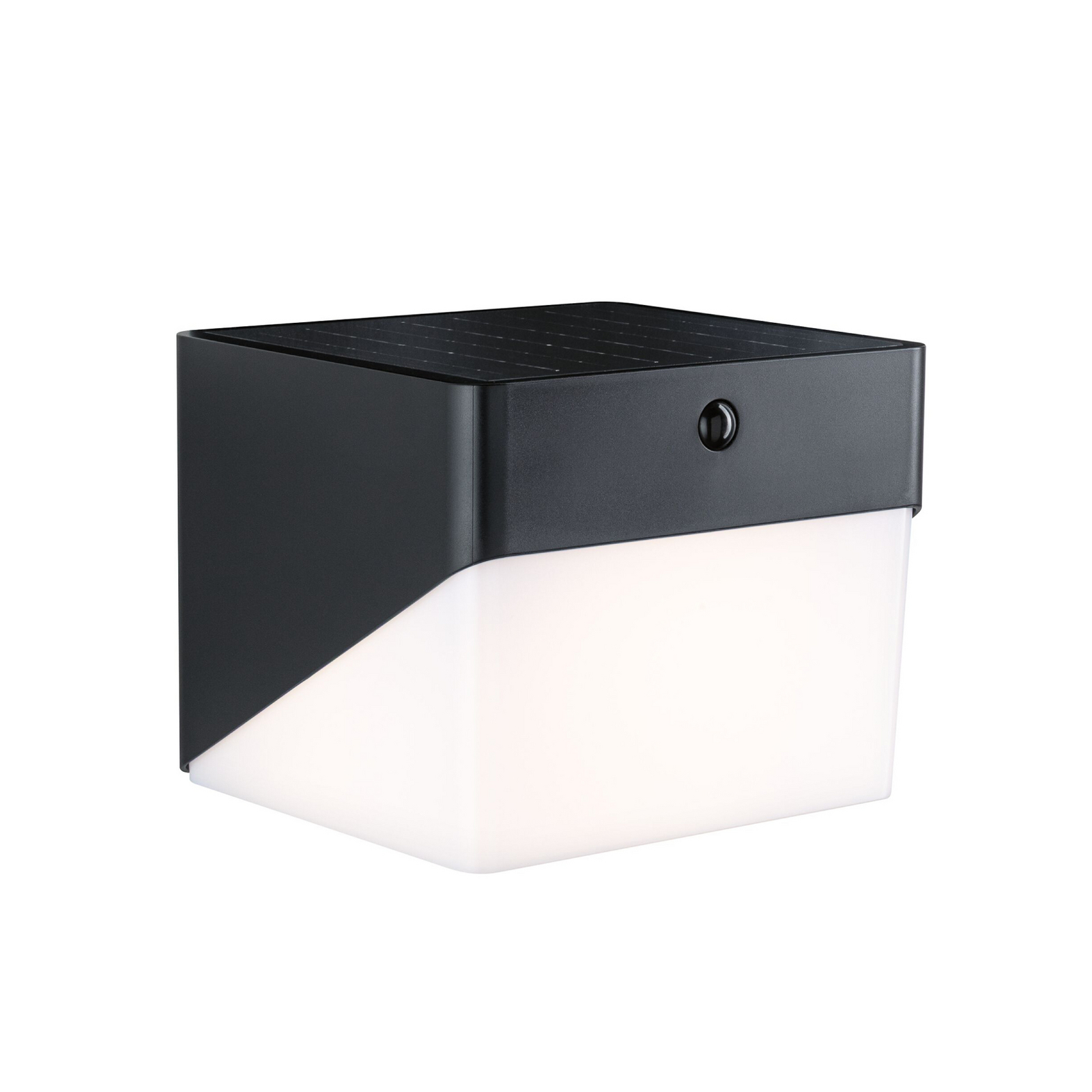 Paulmann LED sienas lampa „Lioren“, 230 V + Solar, melna, 17 cm Paulmann LED sienas lampa „Lioren“, 230 V + Solar, melna, 17 cm