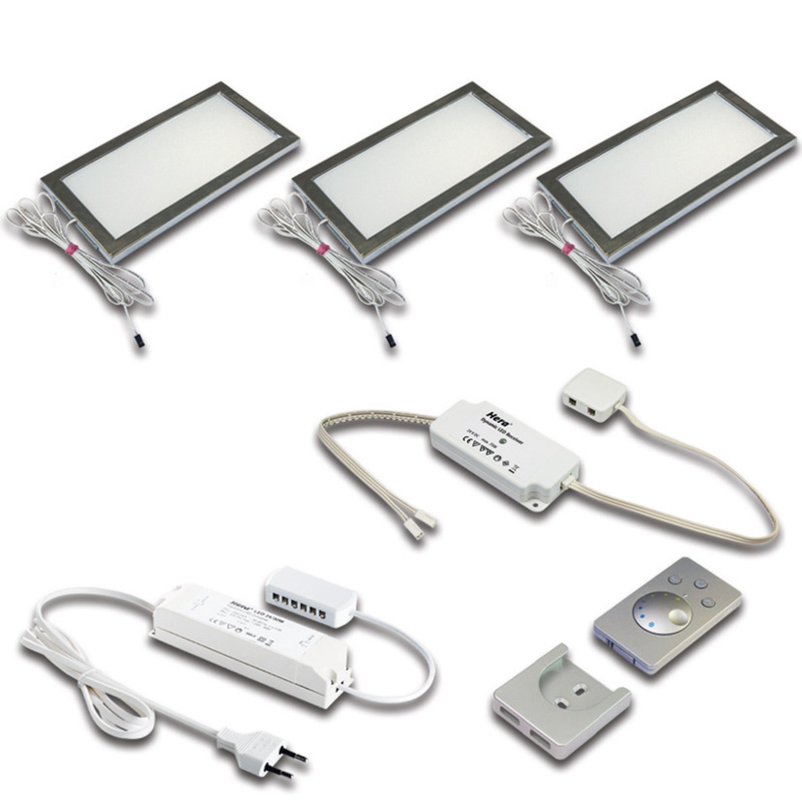 Unterbaulampe Dynamic LED Sky 3er Set