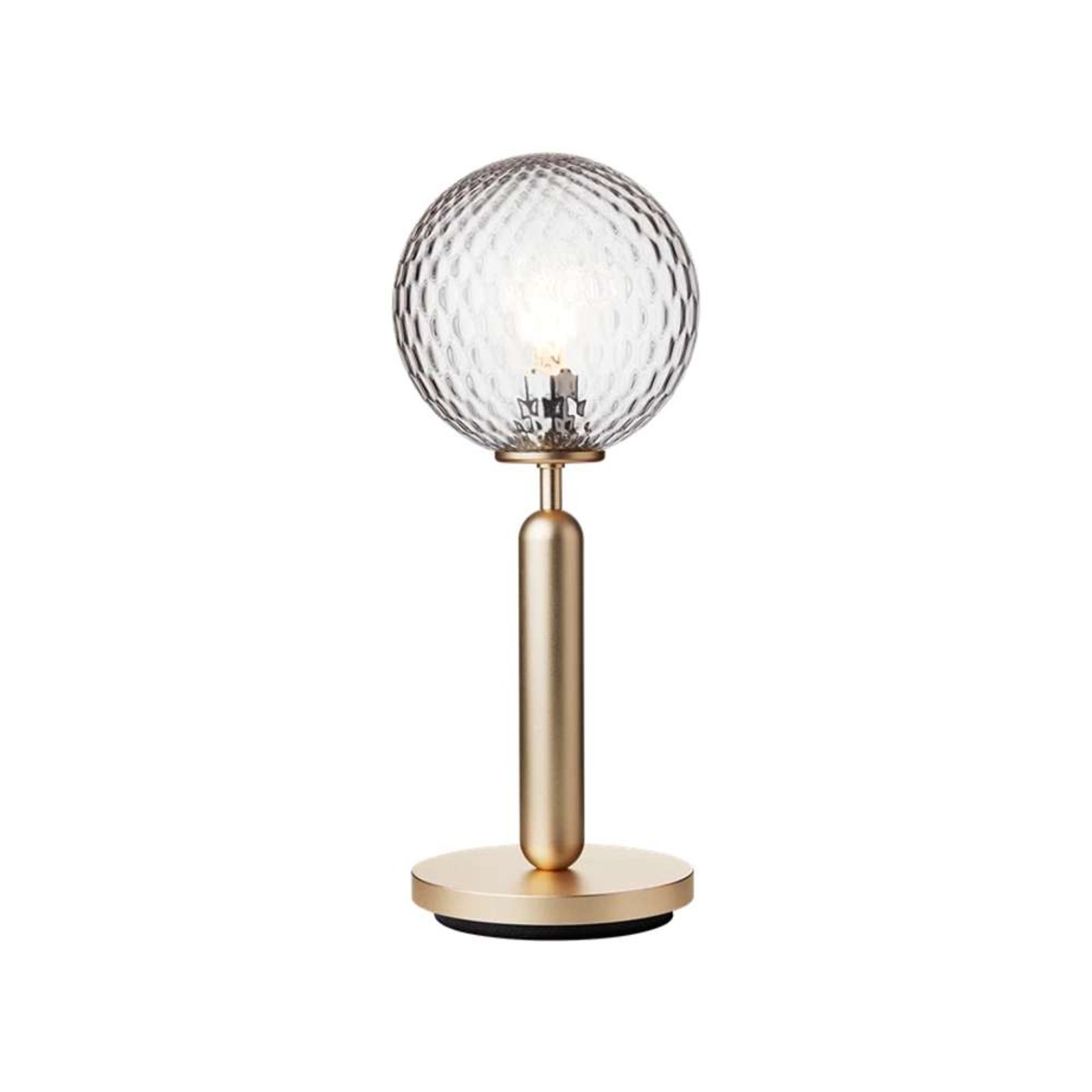 Miira Table Lamp Brass/Optic Clear - Nuura