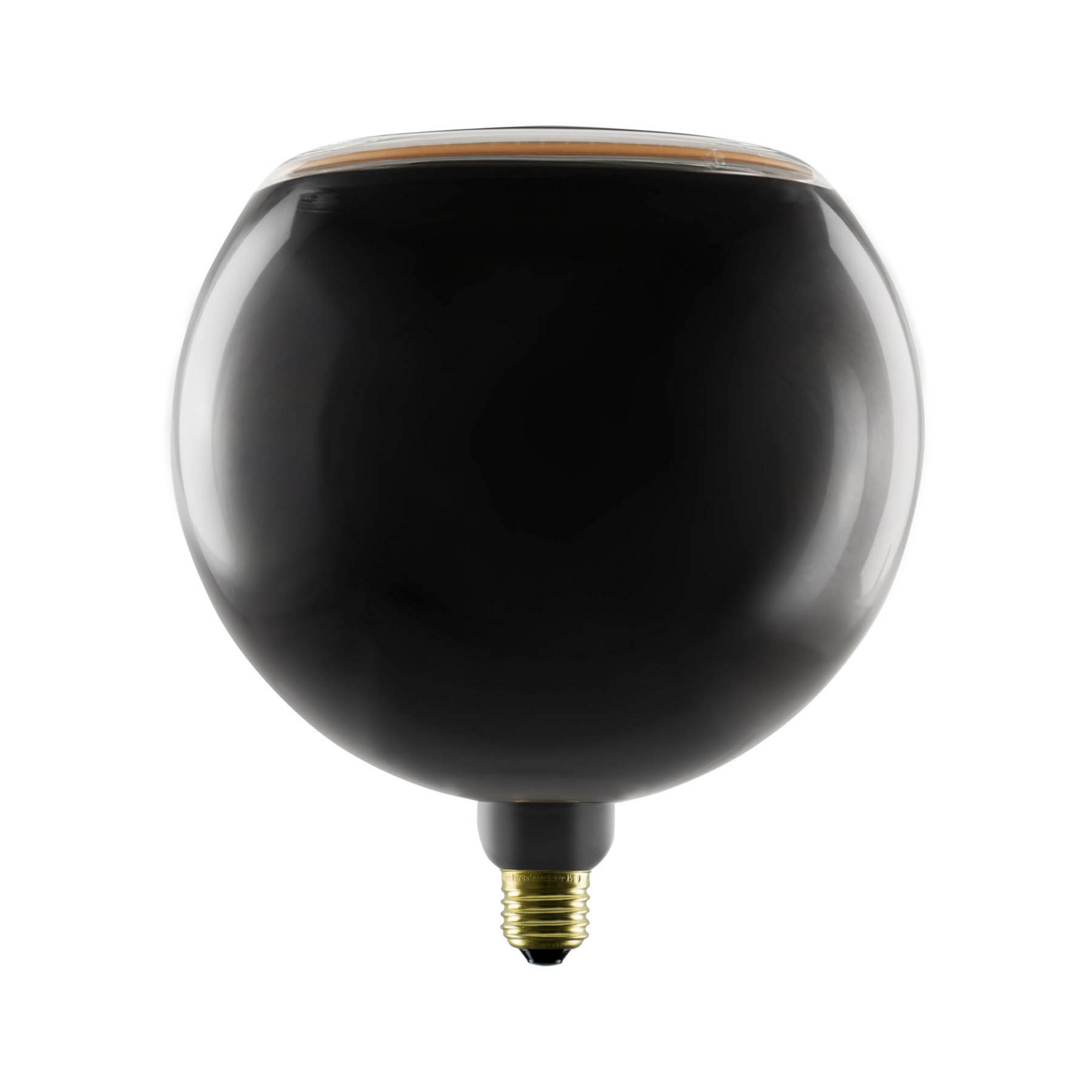 Segula LED lampada a globo galleggiante, E27 nero G200 4 W 922 dimmerabile