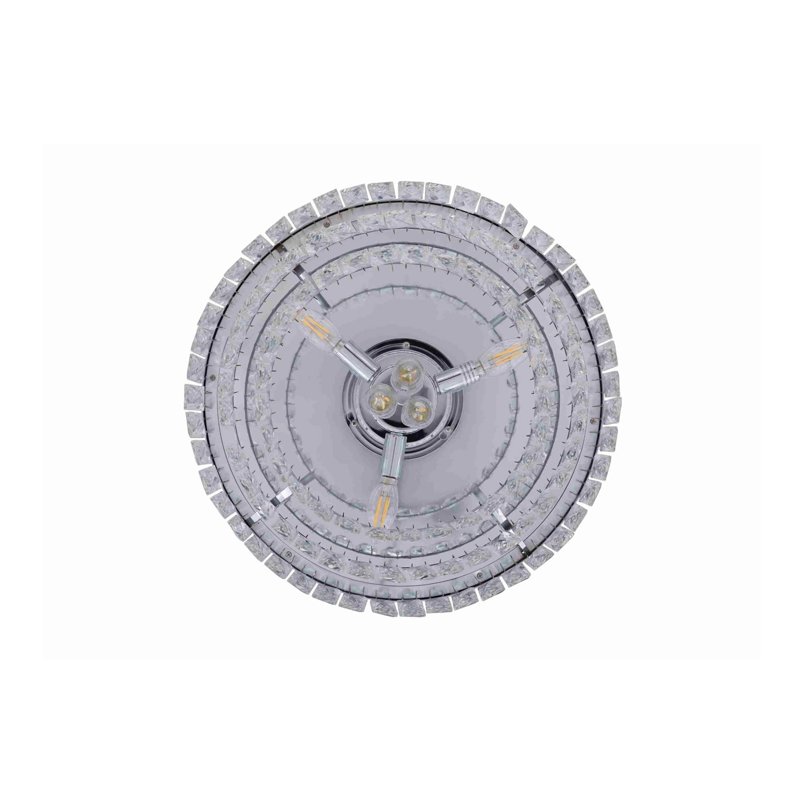 Fanaway Veil Deckenventilator mit Licht chrom leise - Beacon