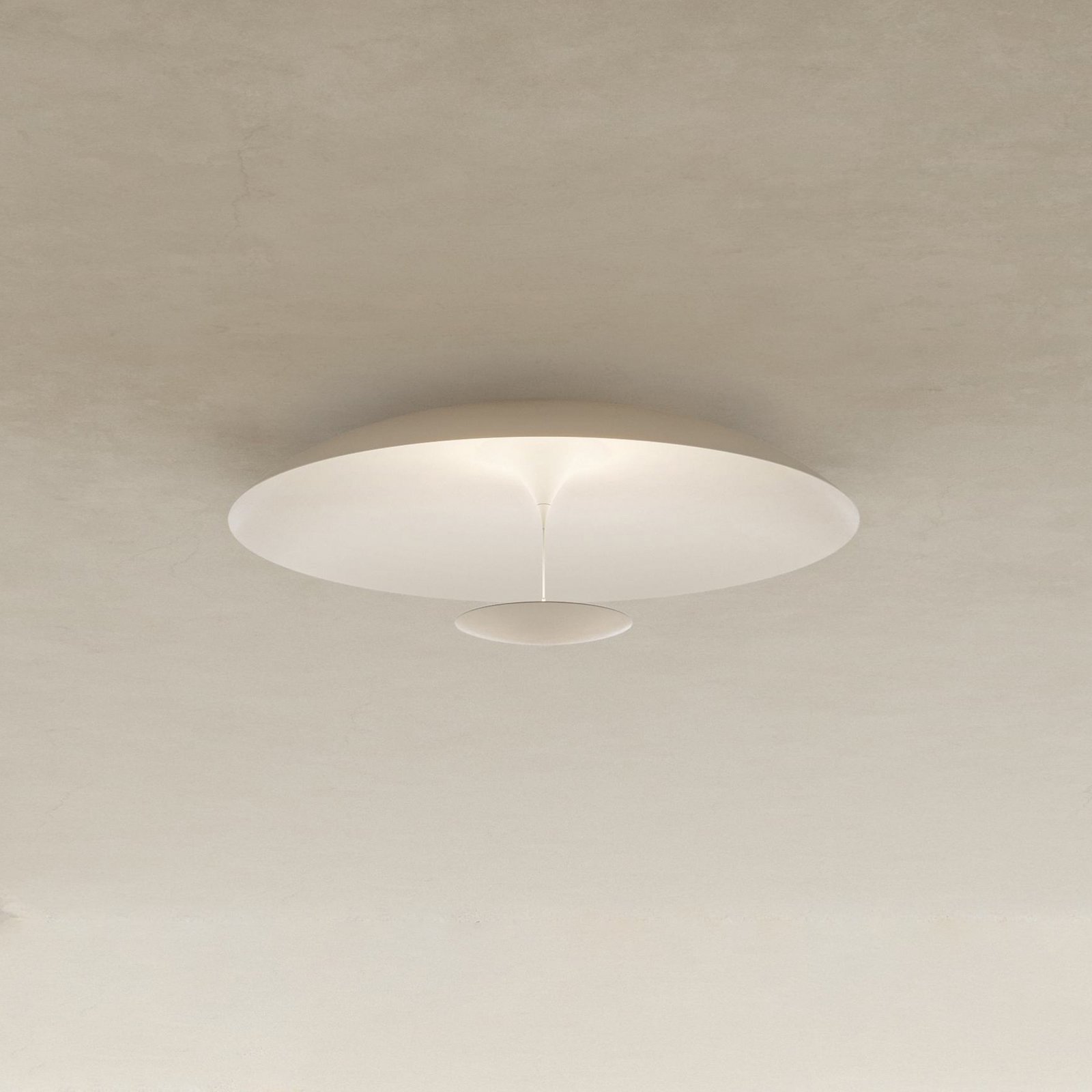 Karman Plafonnier LED BLANCO, Ø 92 cm, blanc, métal
