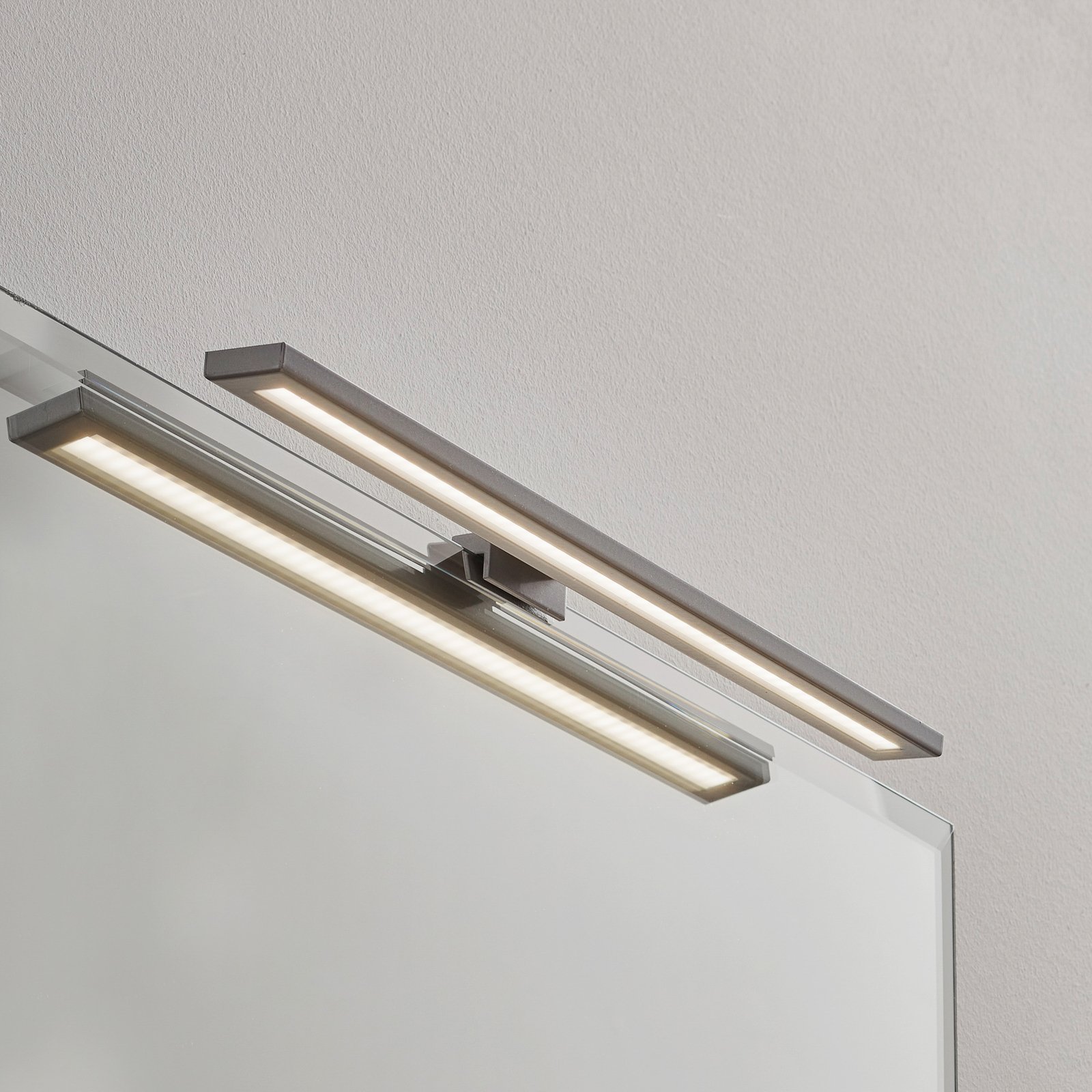 Espelho LED mirror light, bathroom, 40 cm, aluminium