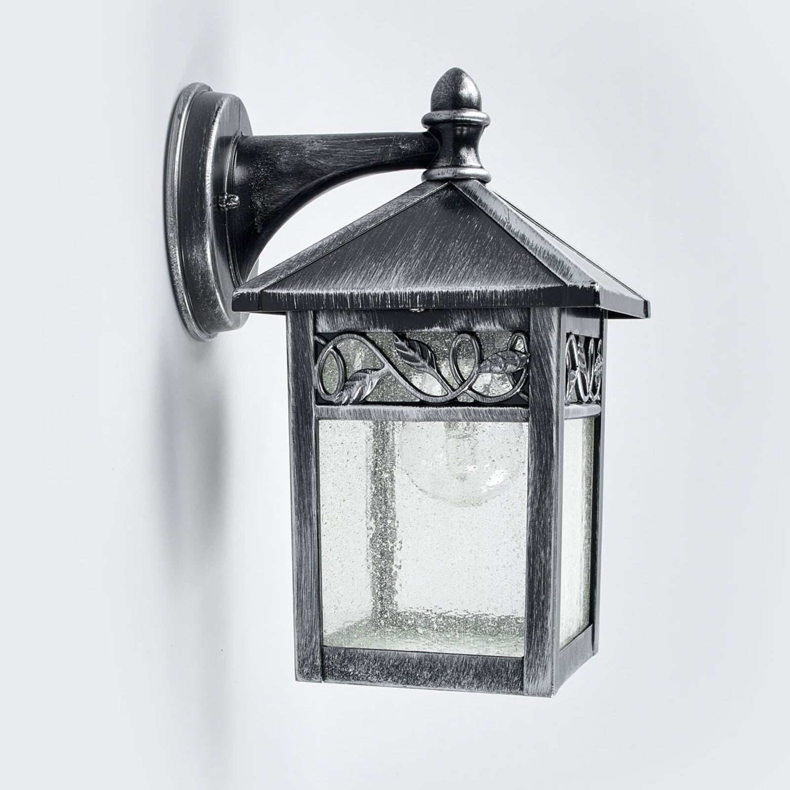 Applique d'extérieur Winchcombe, noir/transparent, IP44 - Elstead Applique d'extérieur Winchcombe, noir/transparent, IP44 - Elstead