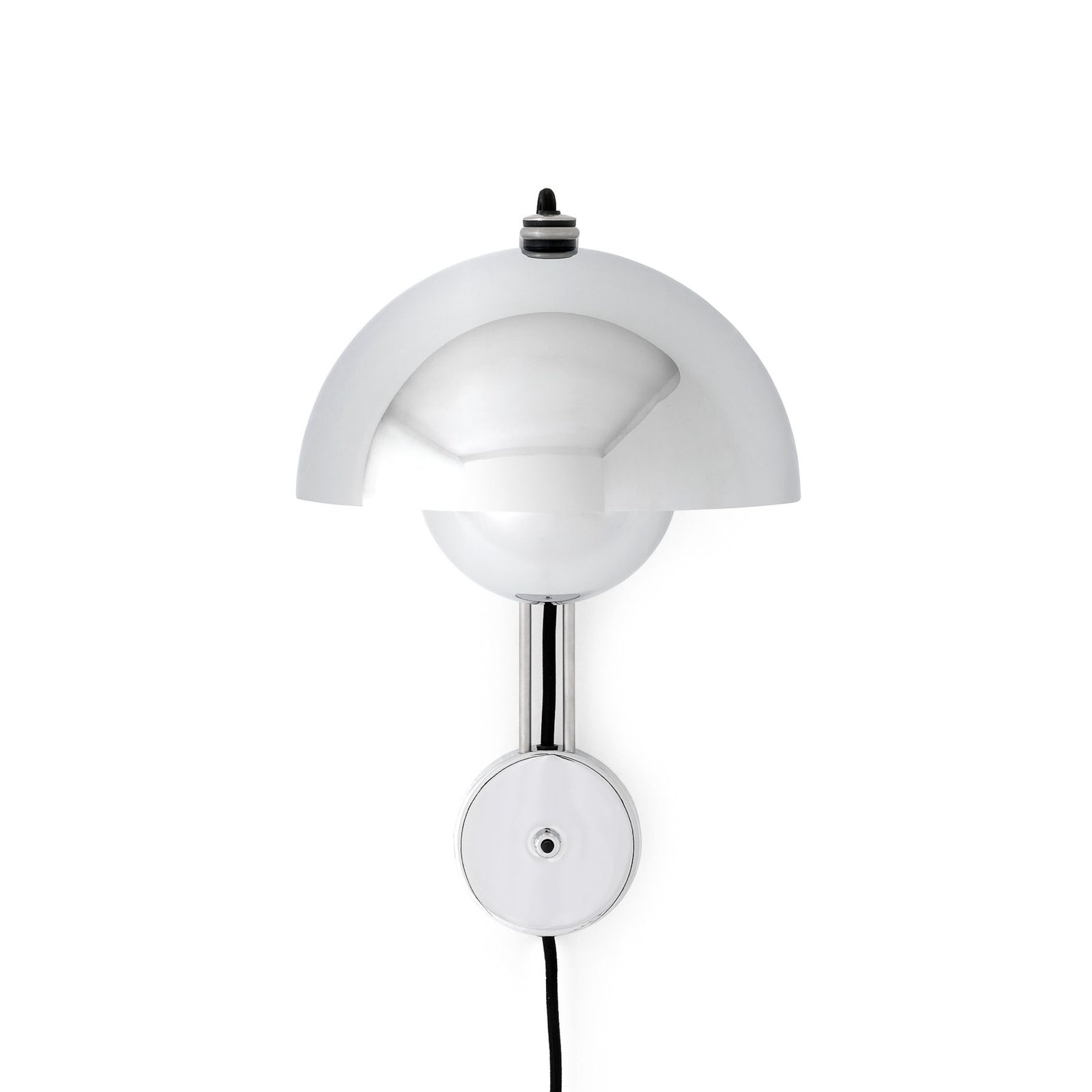 Flowerpot VP8 Wandleuchte Chrome-Plated - &Tradition