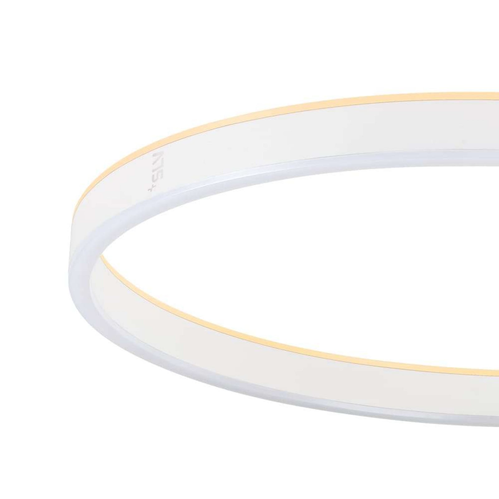 SLV LED-gulvlampe One Straight, hvid, 2700/3000 K
