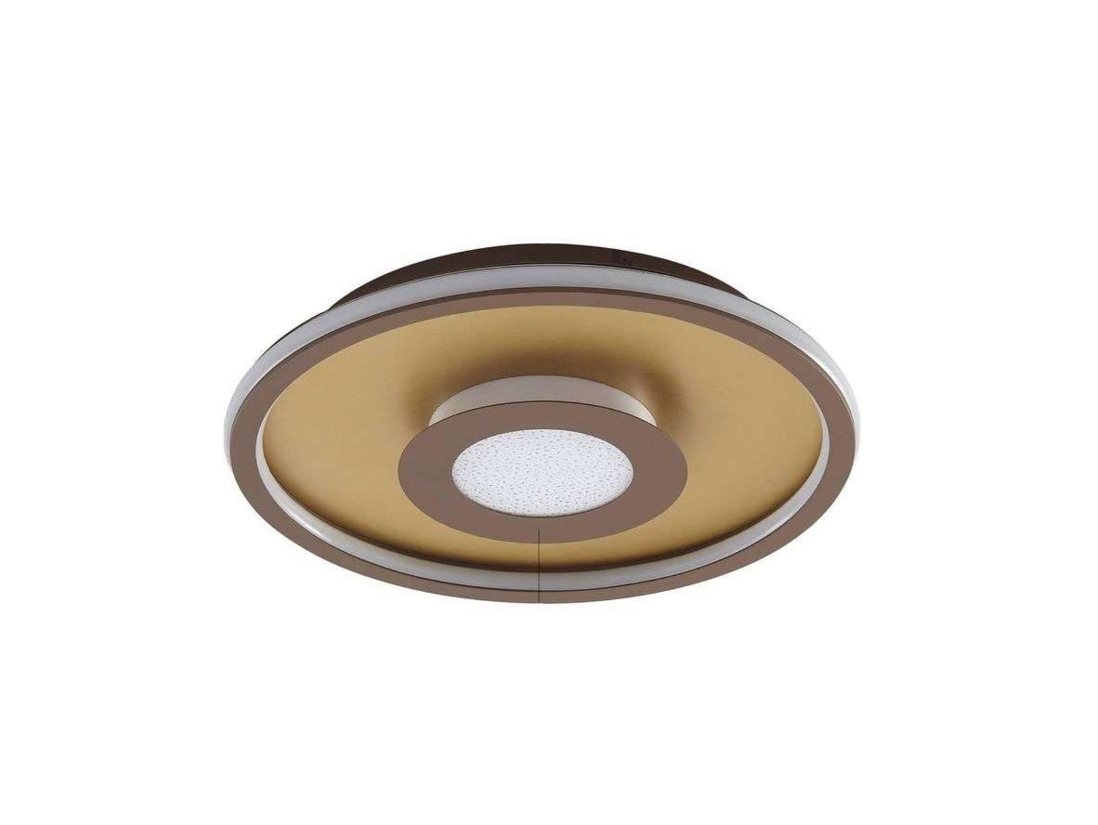 Pekela Round LED Plafonieră Ø43 Rust/Matt Gold - Lindby