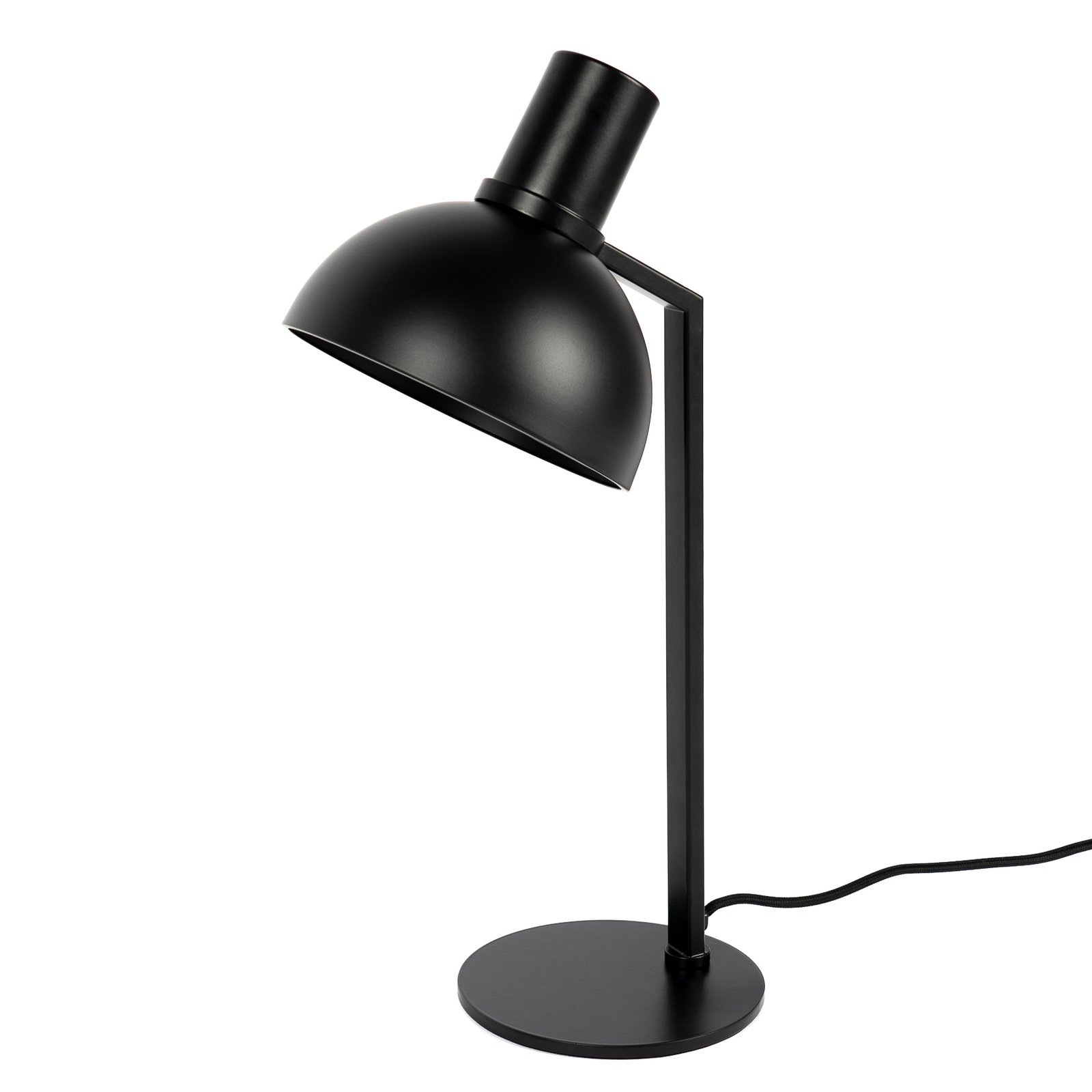 Lucande Mostrid lámpara de mesa de hierro negro
