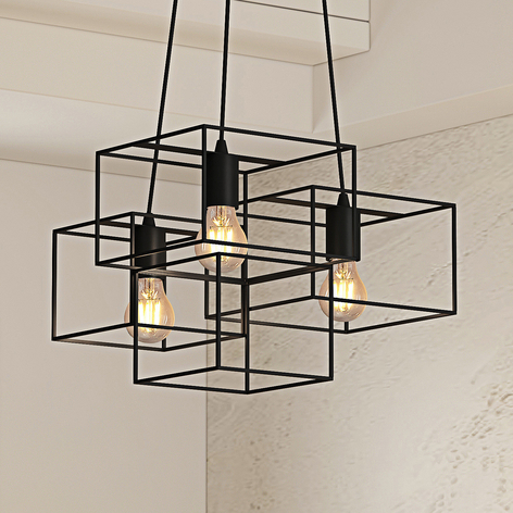 Lucande Andrik lampada a sospensione, 3 luci